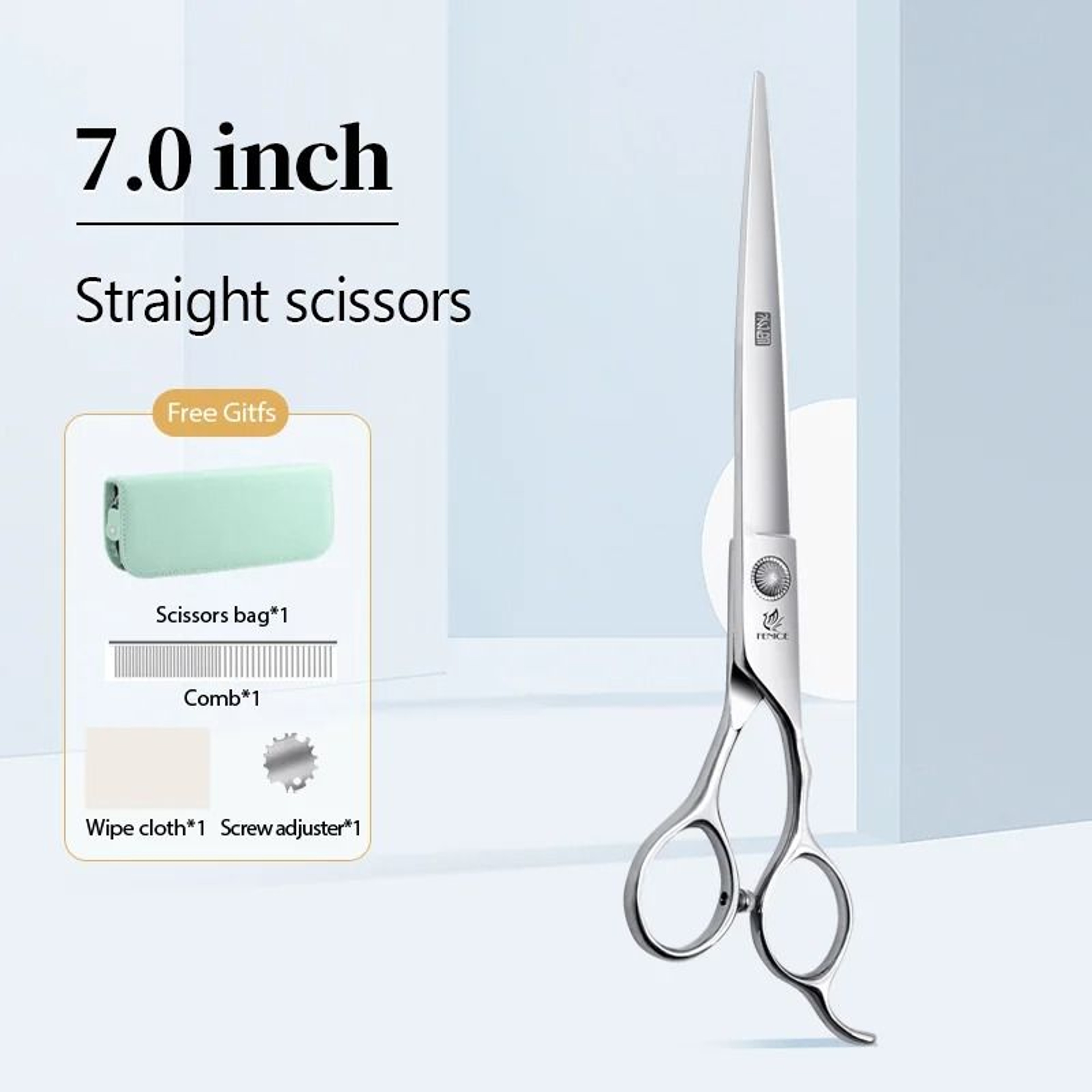 Fenice Professional Pet Grooming Scissors Set For Dogs And Cats 10
