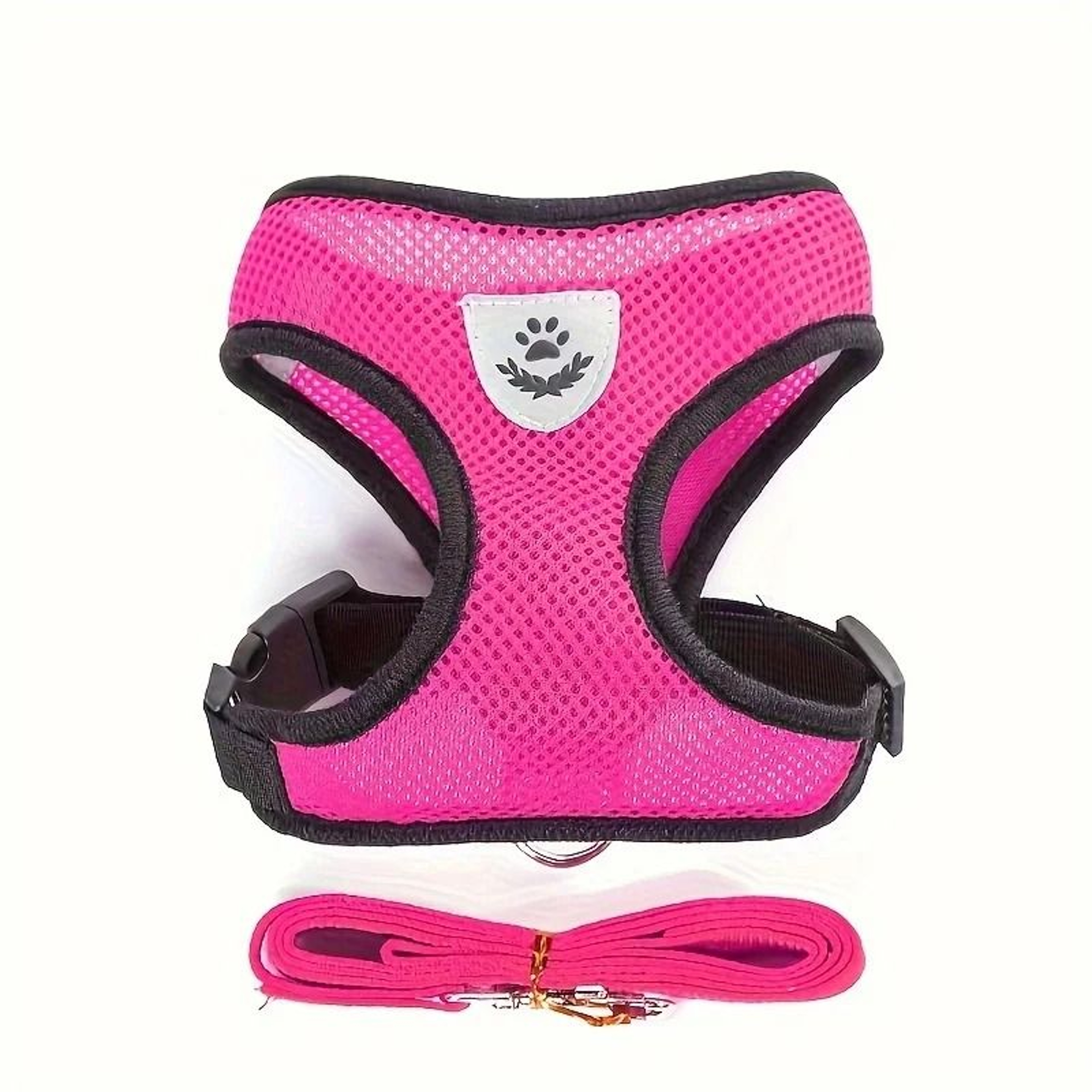 Escape Proof Reflective Cat Harness And Leash Set For Outdoor Walking 4