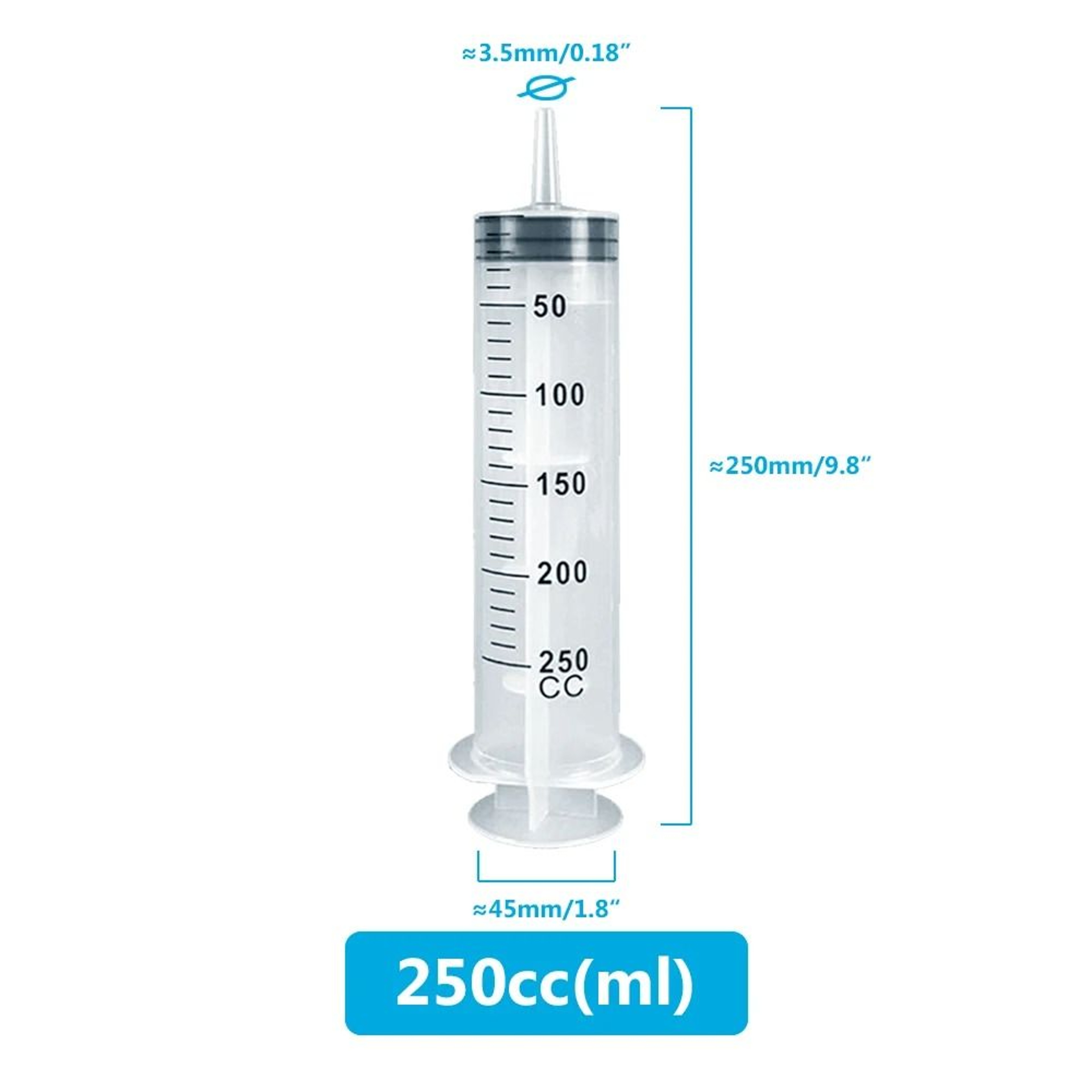 Multifunction Large Capacity Syringe With Hose For Pet Feeding Oil Glue And Fluid Transfer 5