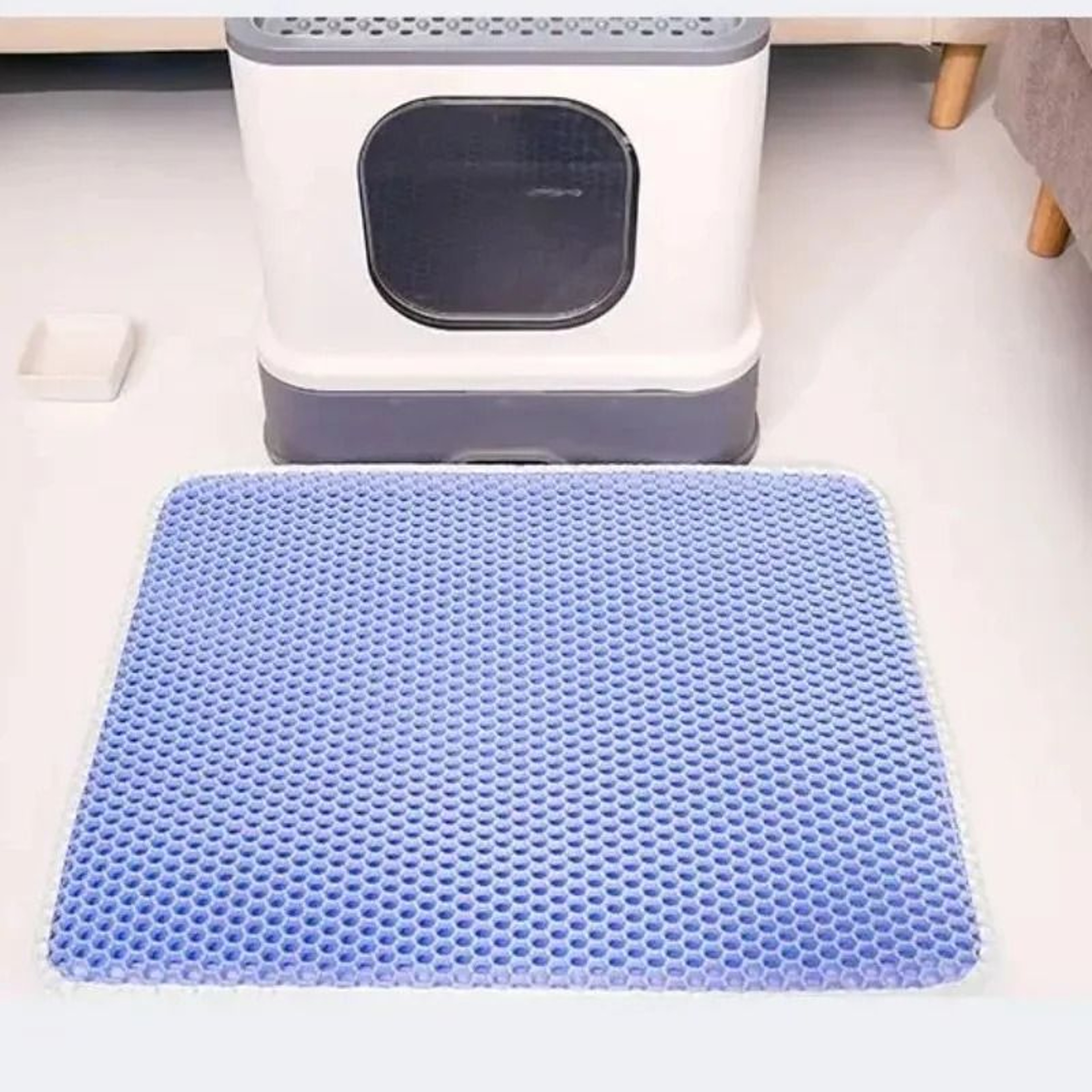 Double Layer Honeycomb Cat Litter Mat Floor Protector 0