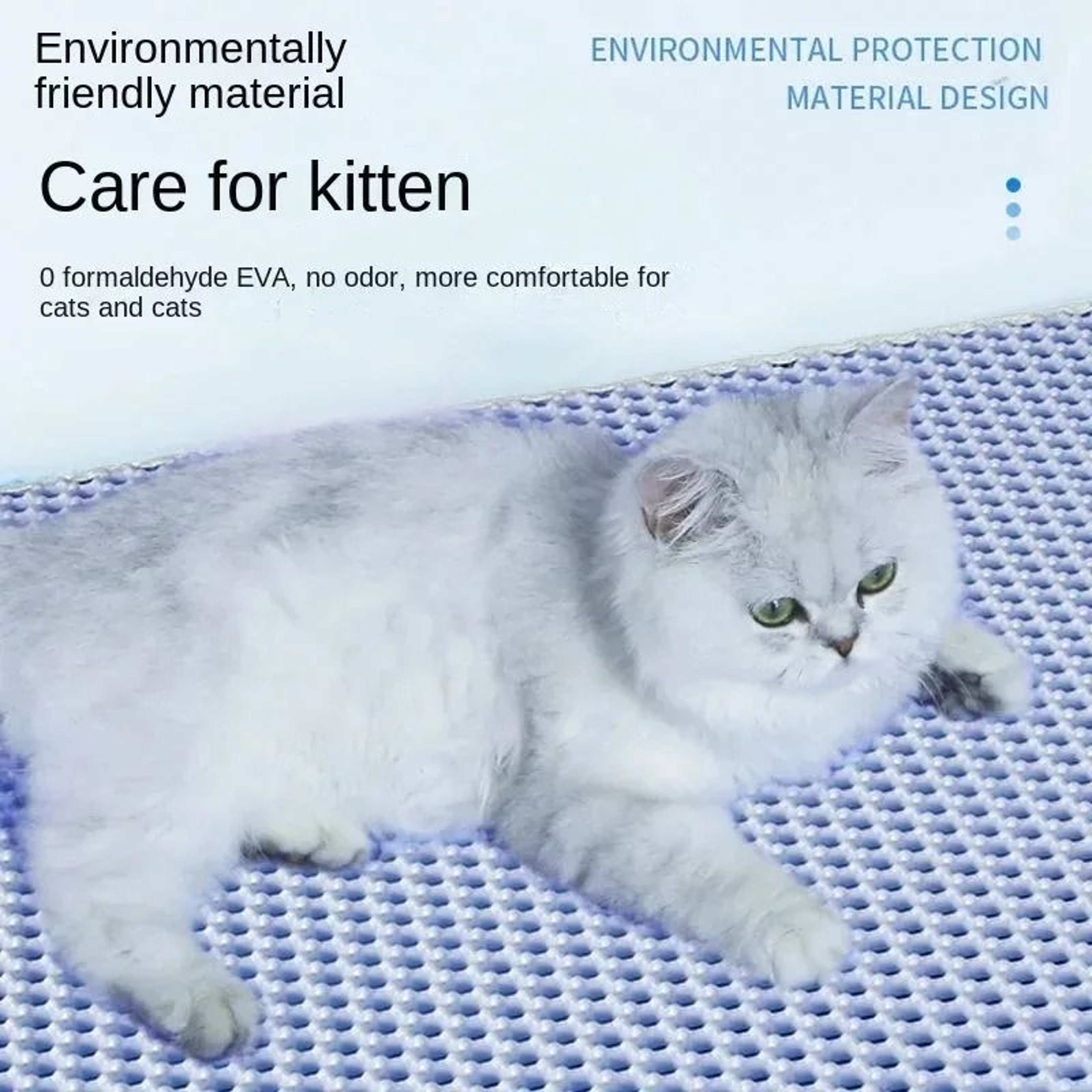 Double Layer Honeycomb Cat Litter Mat Floor Protector 5