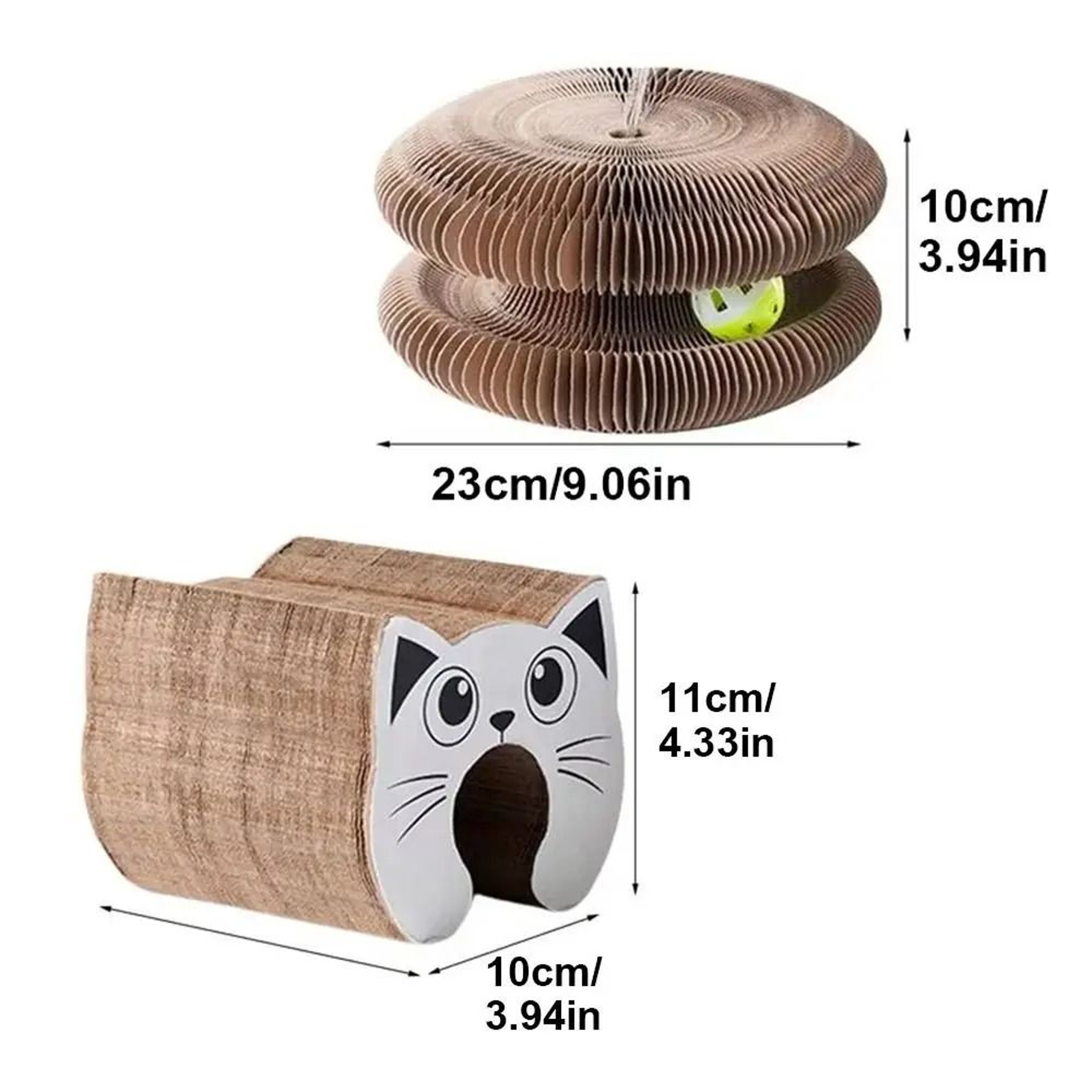 Transformable Kitty Kurlz Cat Scratching Board Toy 2