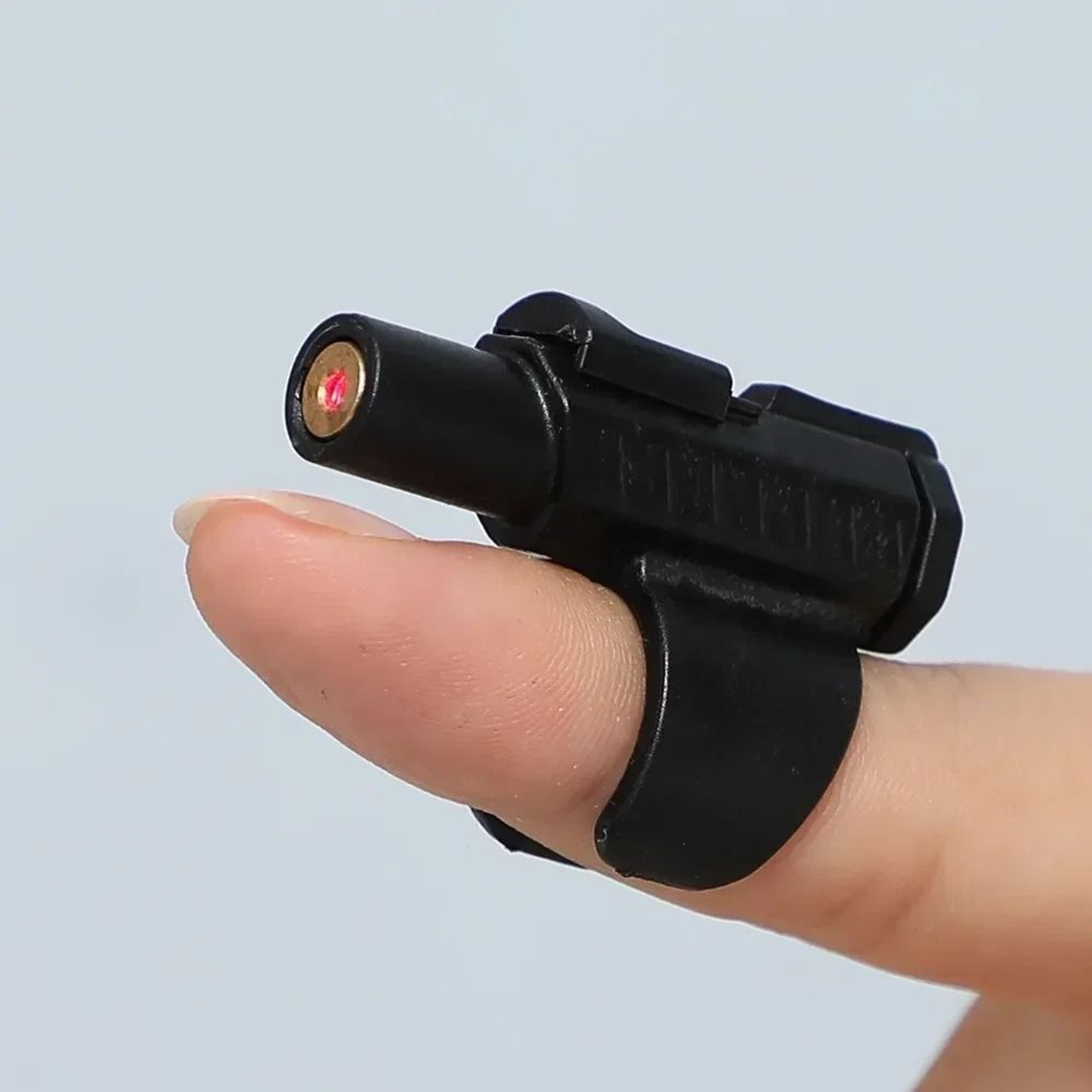 Portable Mini Finger Sleeve Laser Cat Toy For Interactive Play 2