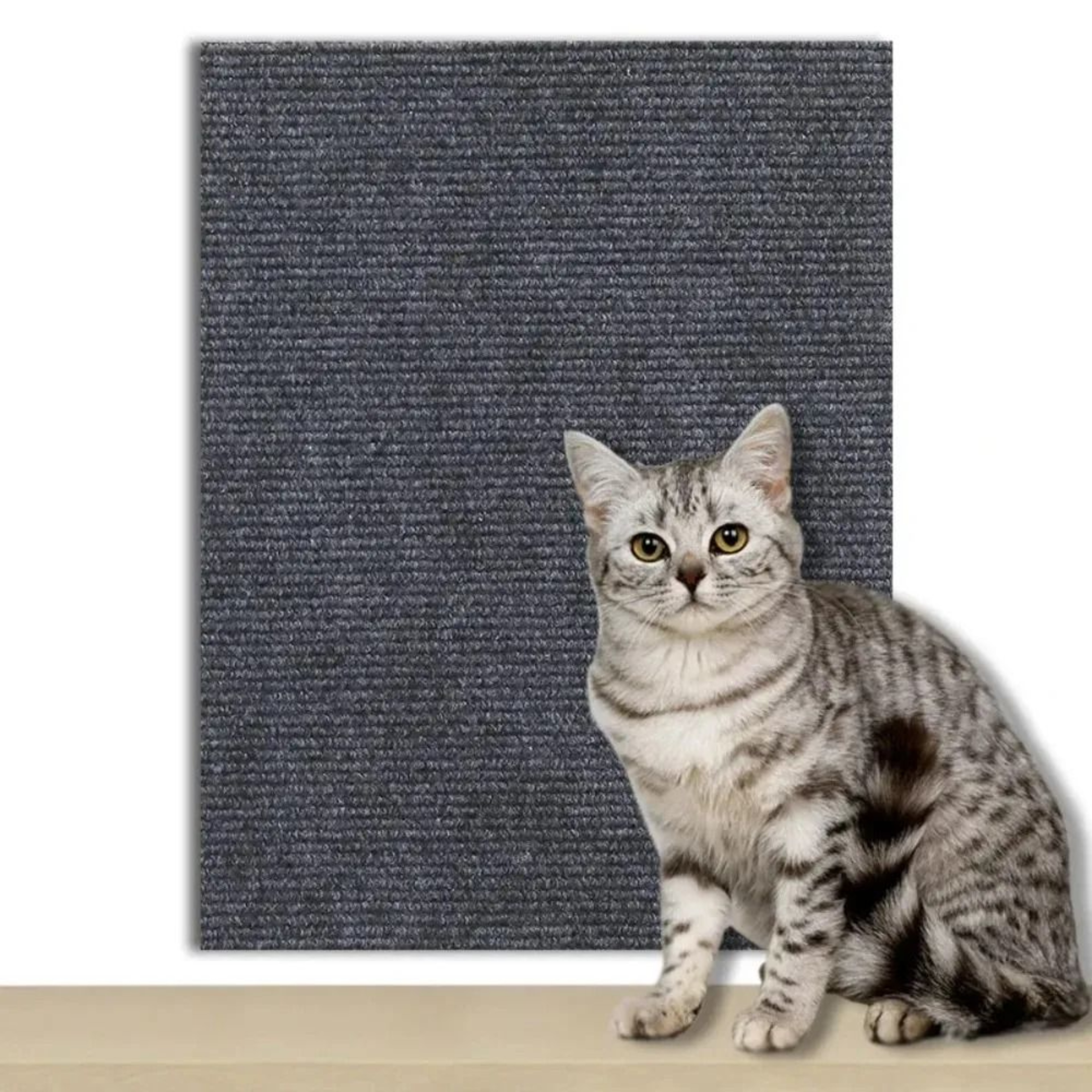 Self Adhesive Cat Scratcher Sofa Protector Trim To Fit Scratch Mat For Furniture Protection 5