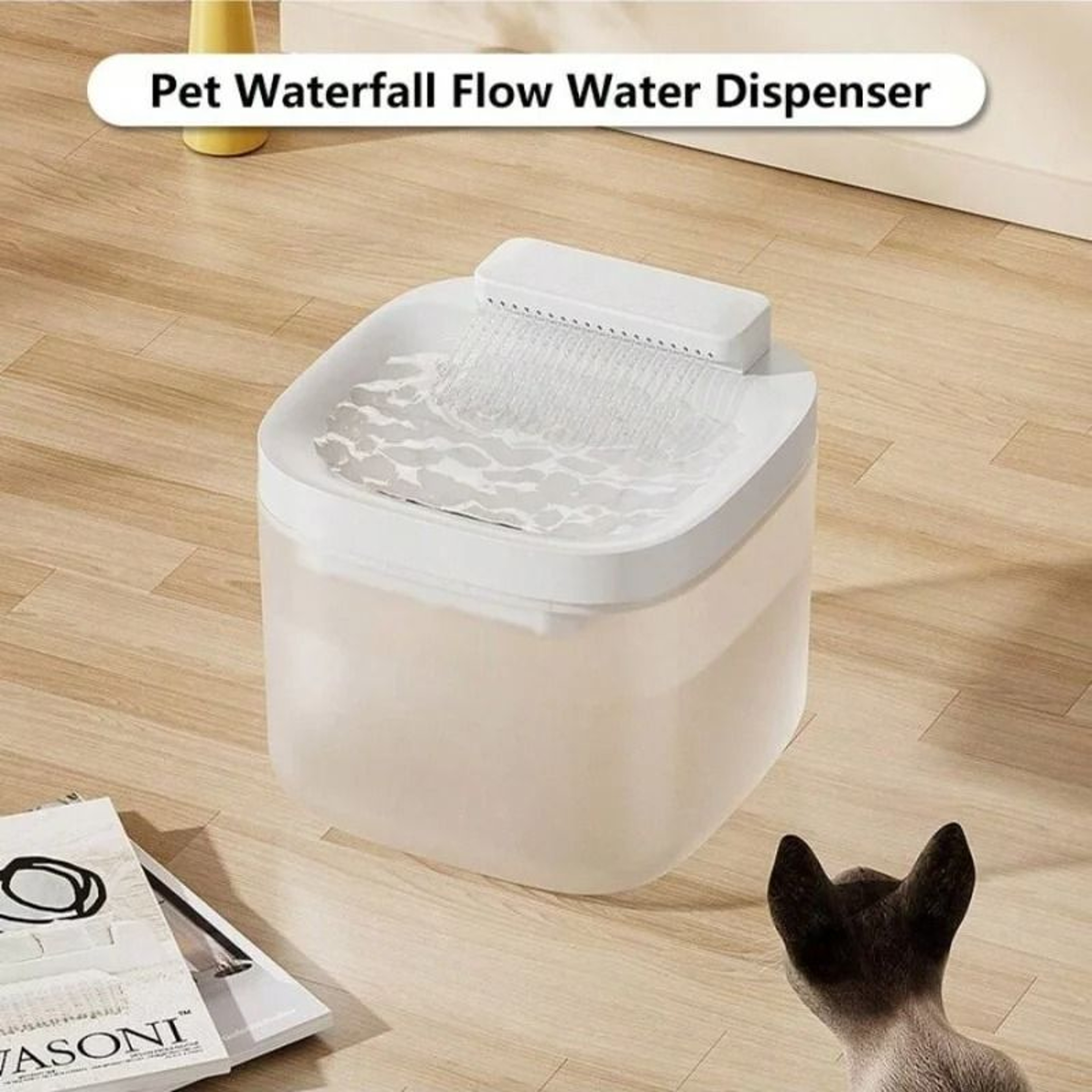 Automatic Pet Water Fountain 3L Circulating Drinking Fountain With Filters For Cats And Dogs 8