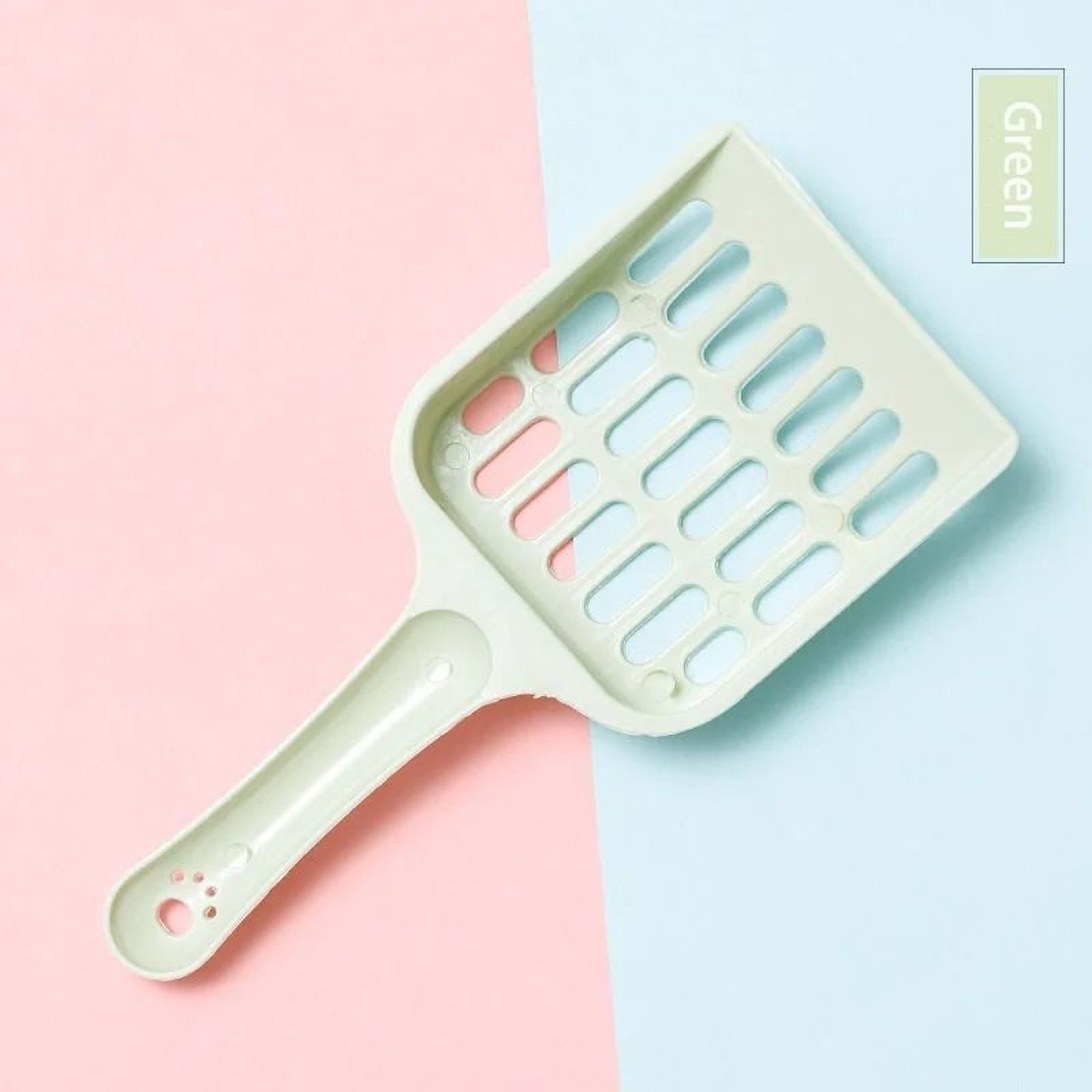 Cat Litter Scoop Hollow Mesh Tofu Litter Shovel For Easy Pet Waste Cleaning 2