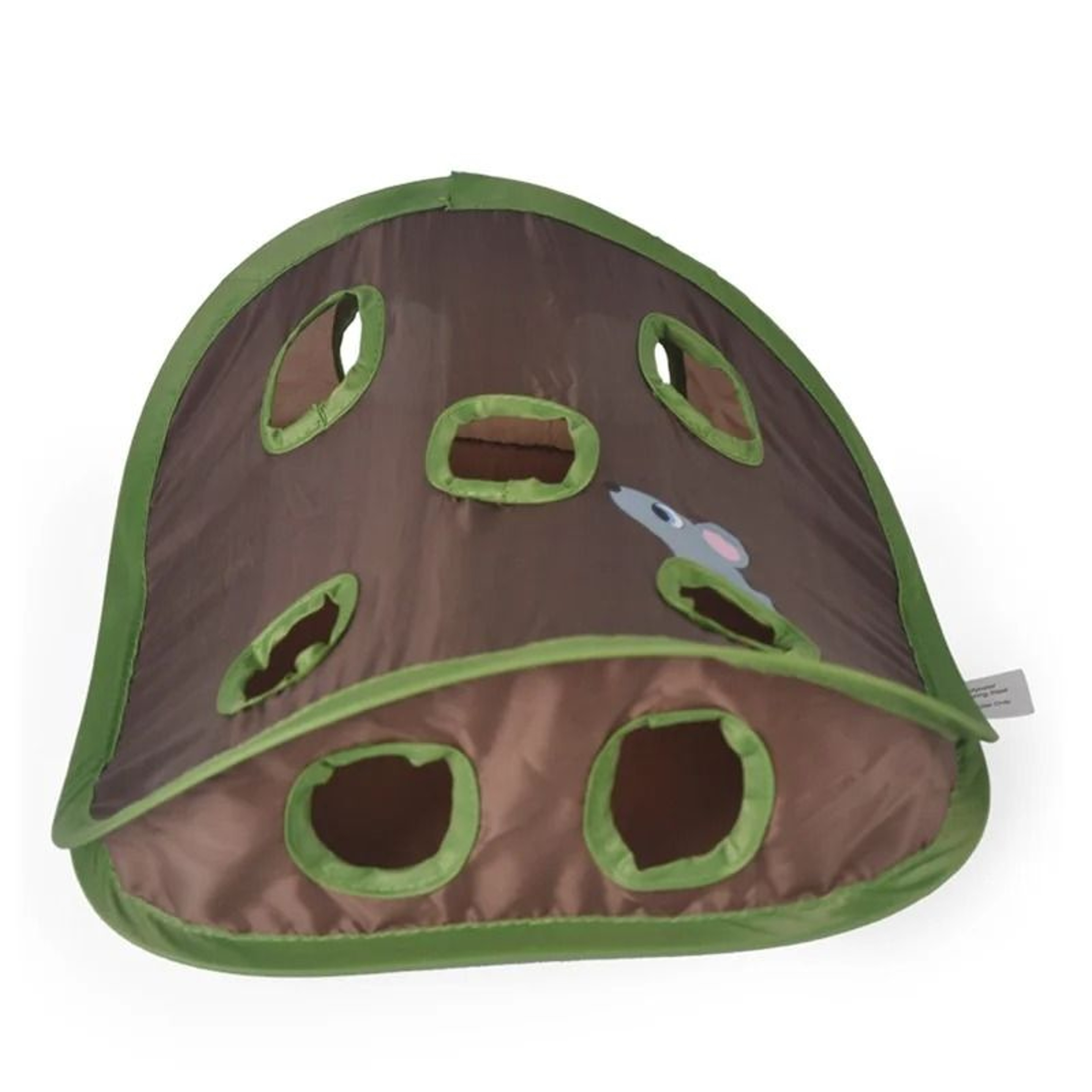 Foldable Interactive Cat Tunnel Toy Hide And Seek Mouse Hunt Game For Kittens 3