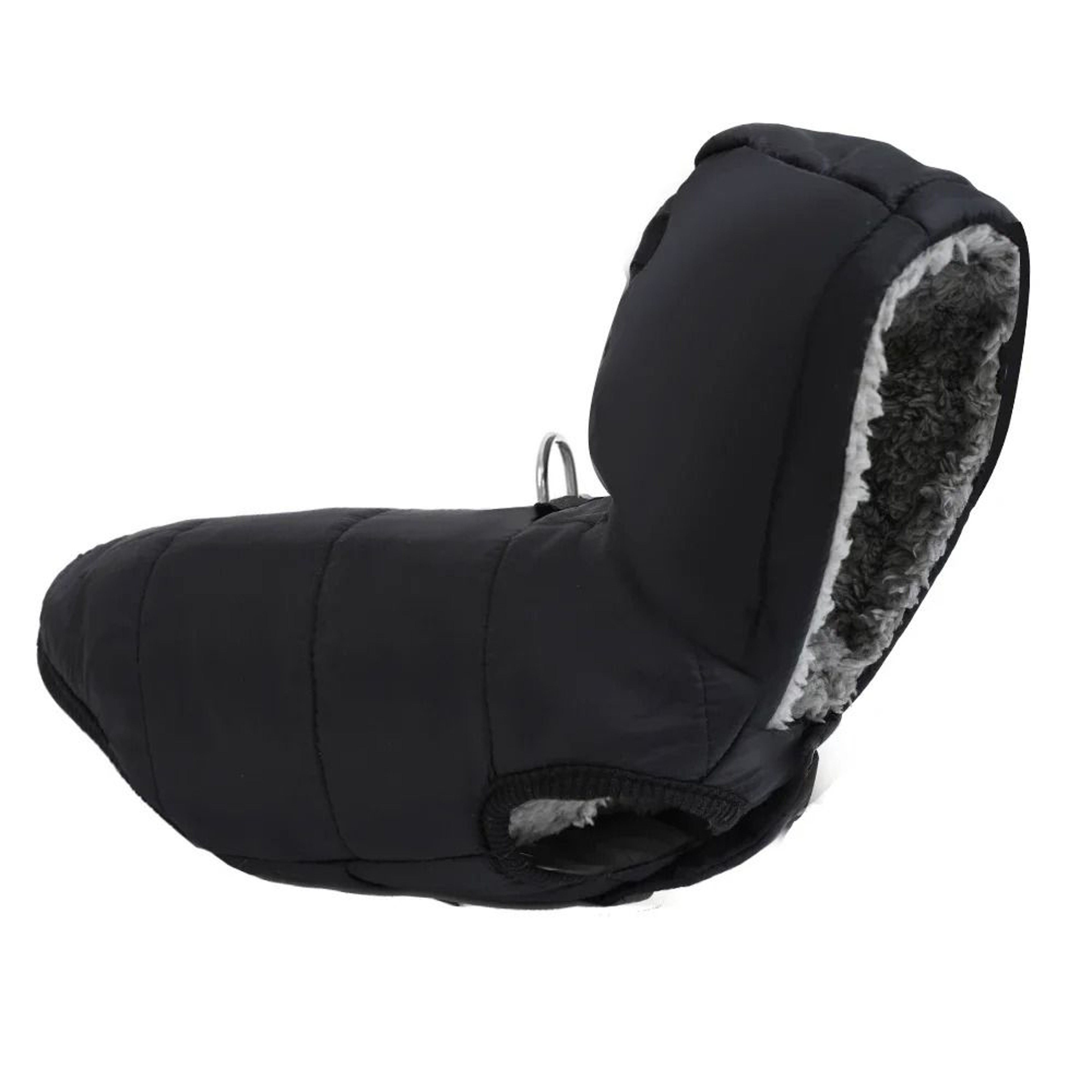 Waterproof Winter Pet Hoodie Jacket Warm Fleece Cat And Small Dog Coat With D Ring 1