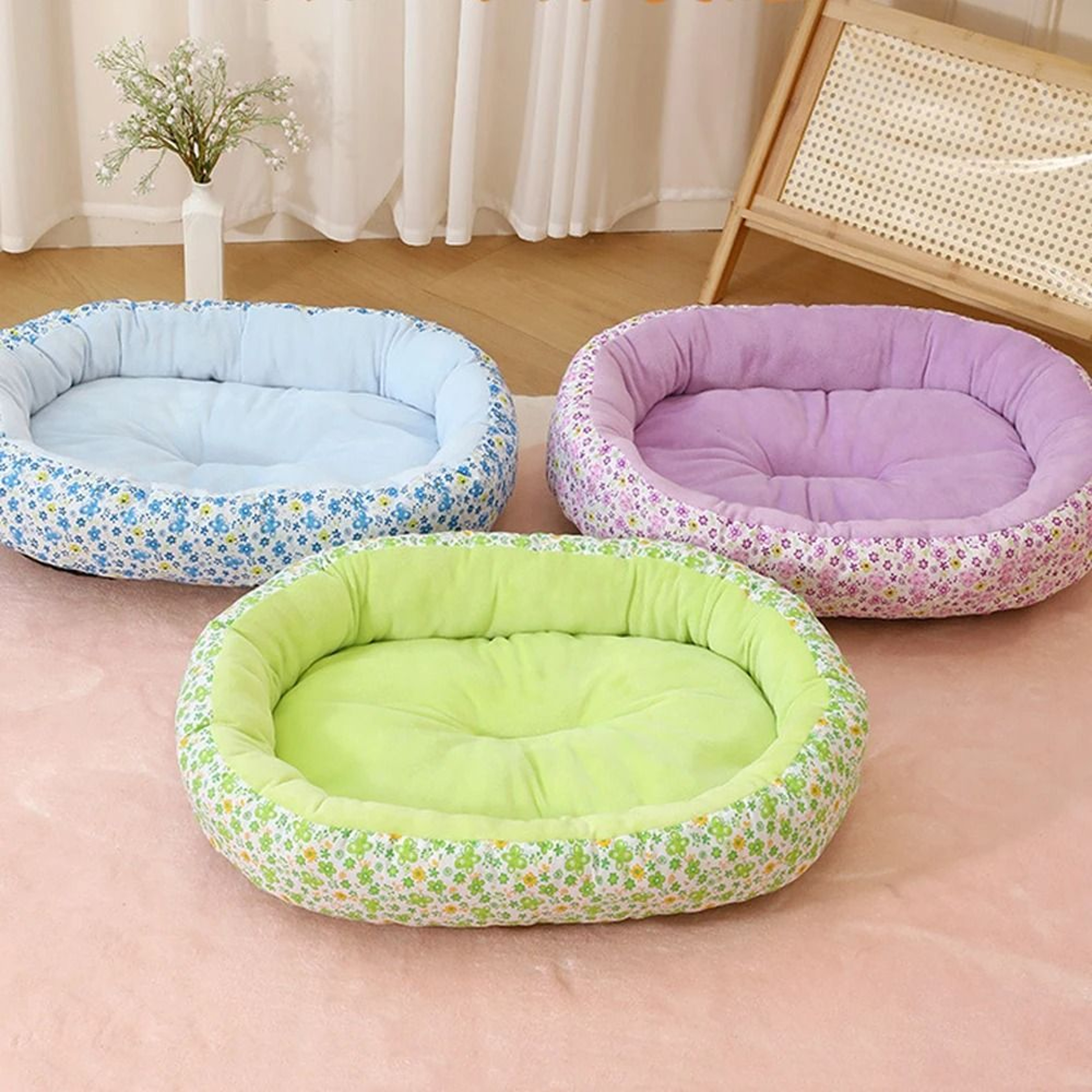 All Season Soft Pet Bed Comfortable Cat And Dog Sleeping Sofa Nest For Small And Medium Pets 9