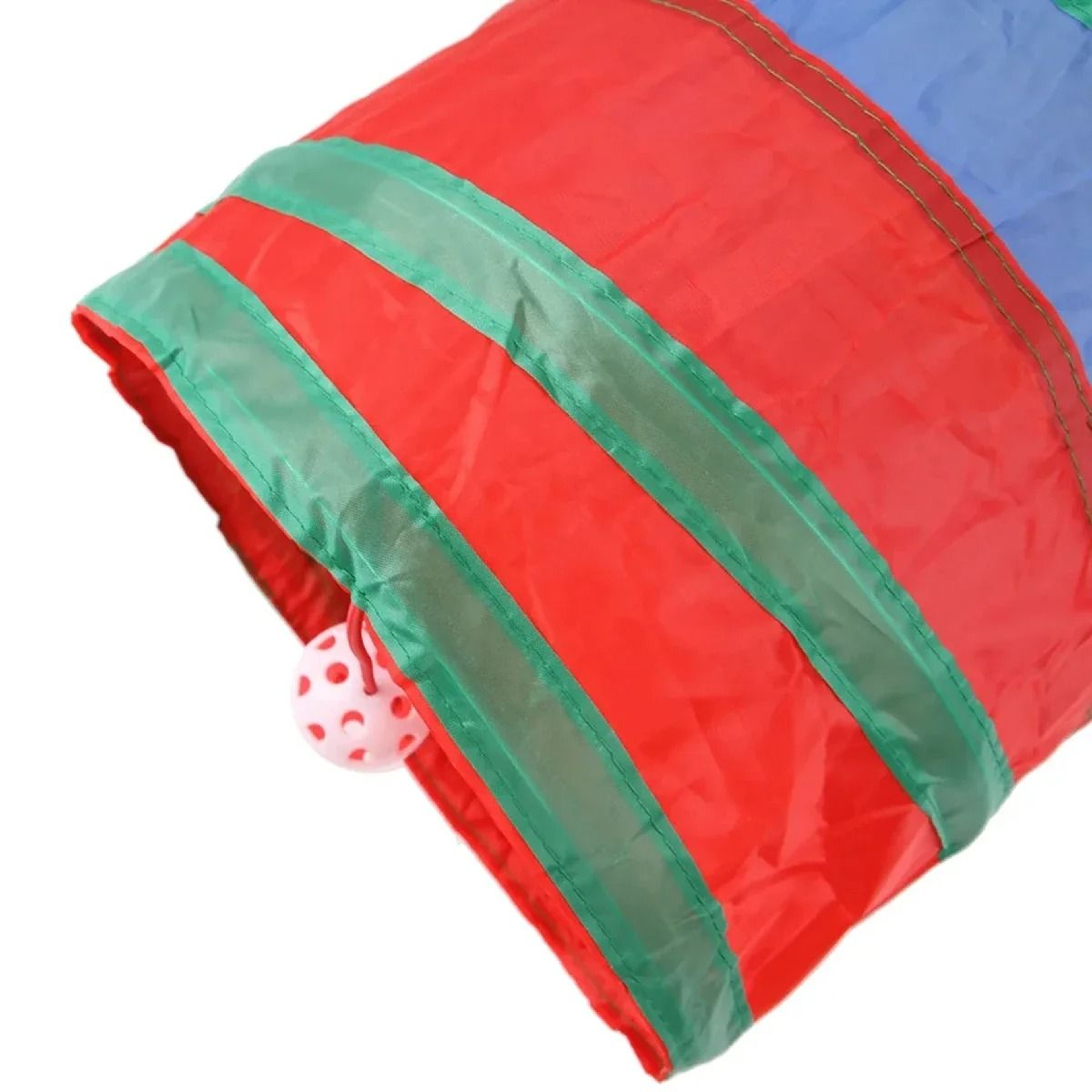 Foldable Crinkle Cat Play Tunnel Wear Resistant Pet Activity Tube For Cats Rabbits And Guinea Pigs 7