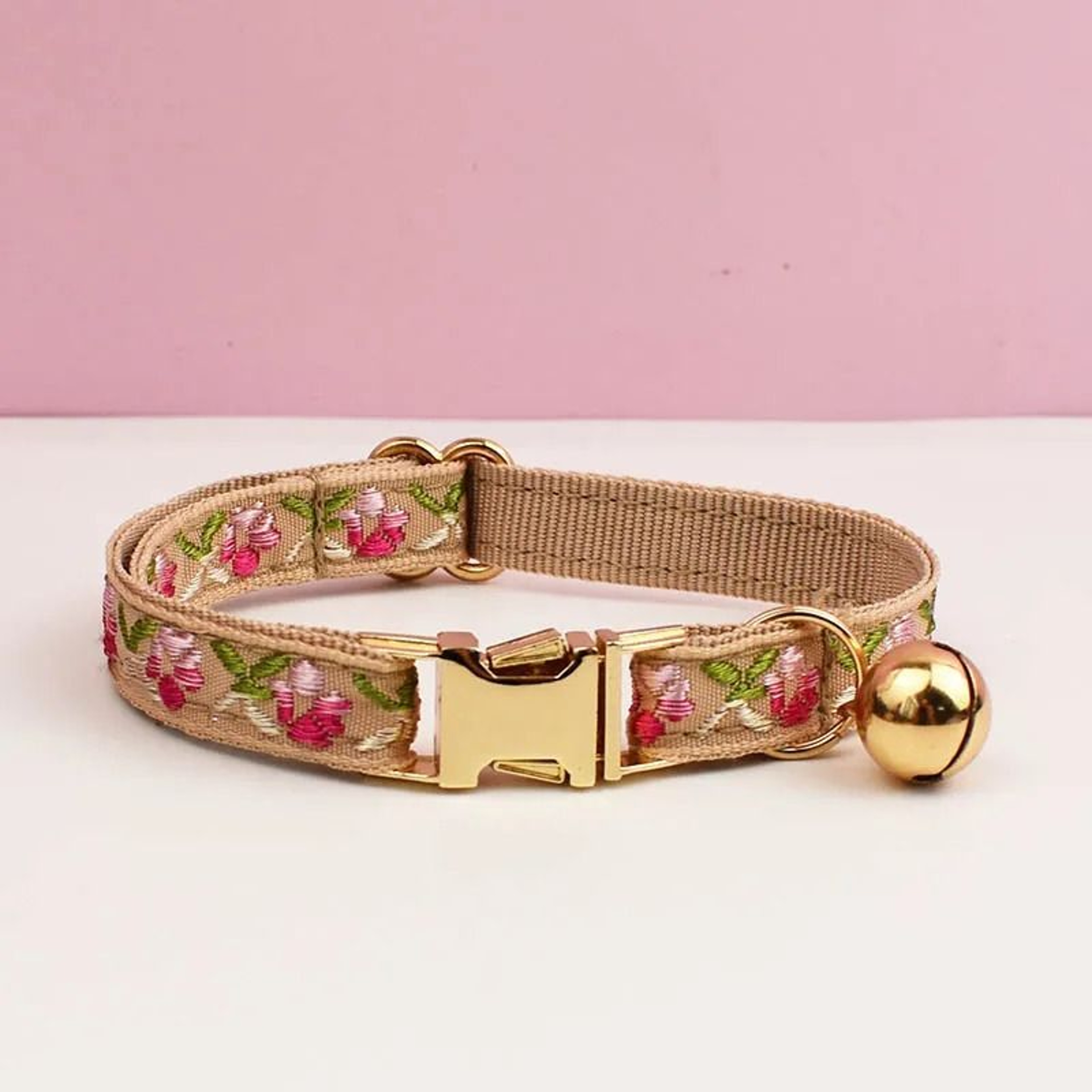 Adjustable Personalized Cat Collar With Bell For Cats And Small Dogs 4