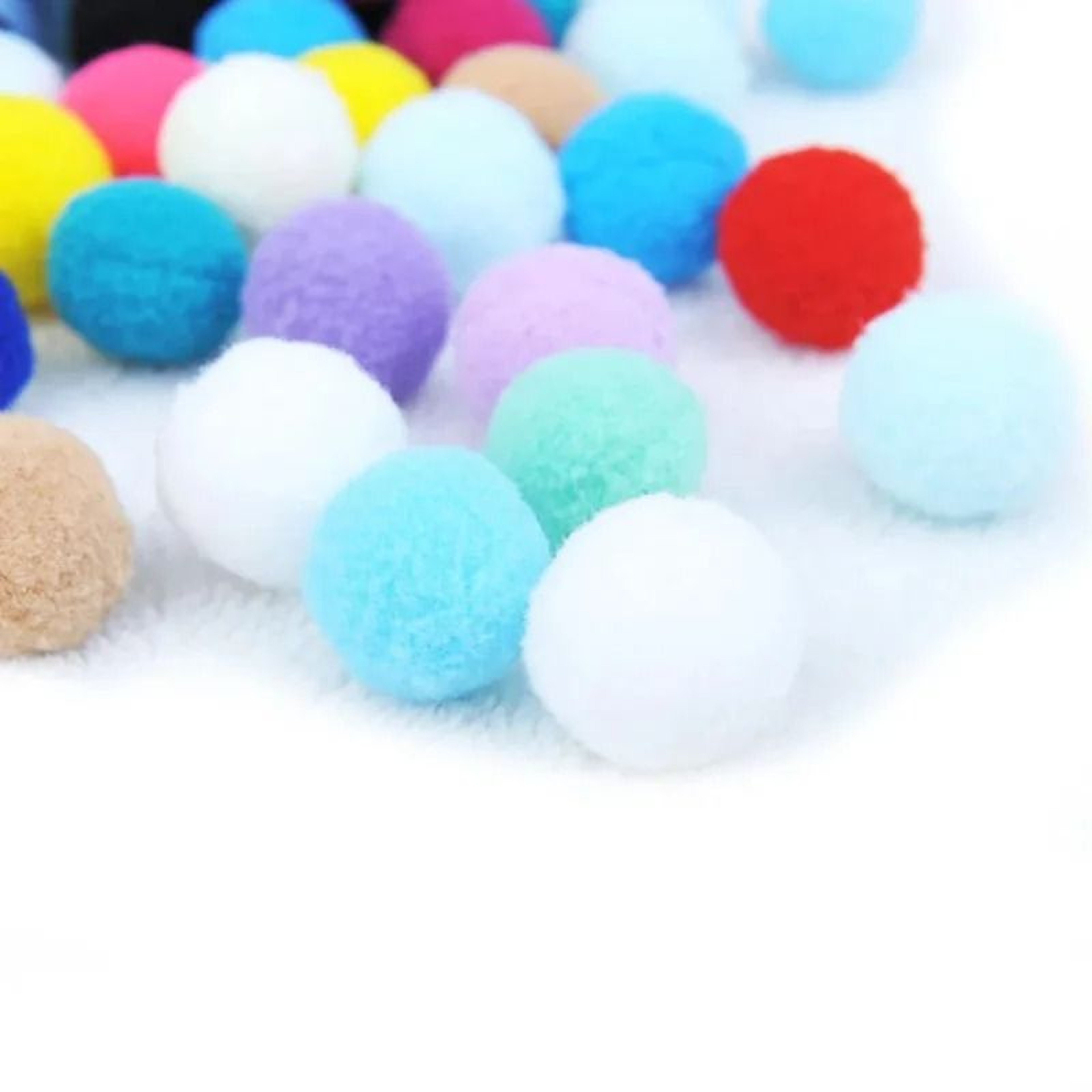 10 Piece Plush Ball Cat Toys Interactive Bouncy Play Balls For Kittens And Indoor Cats 3