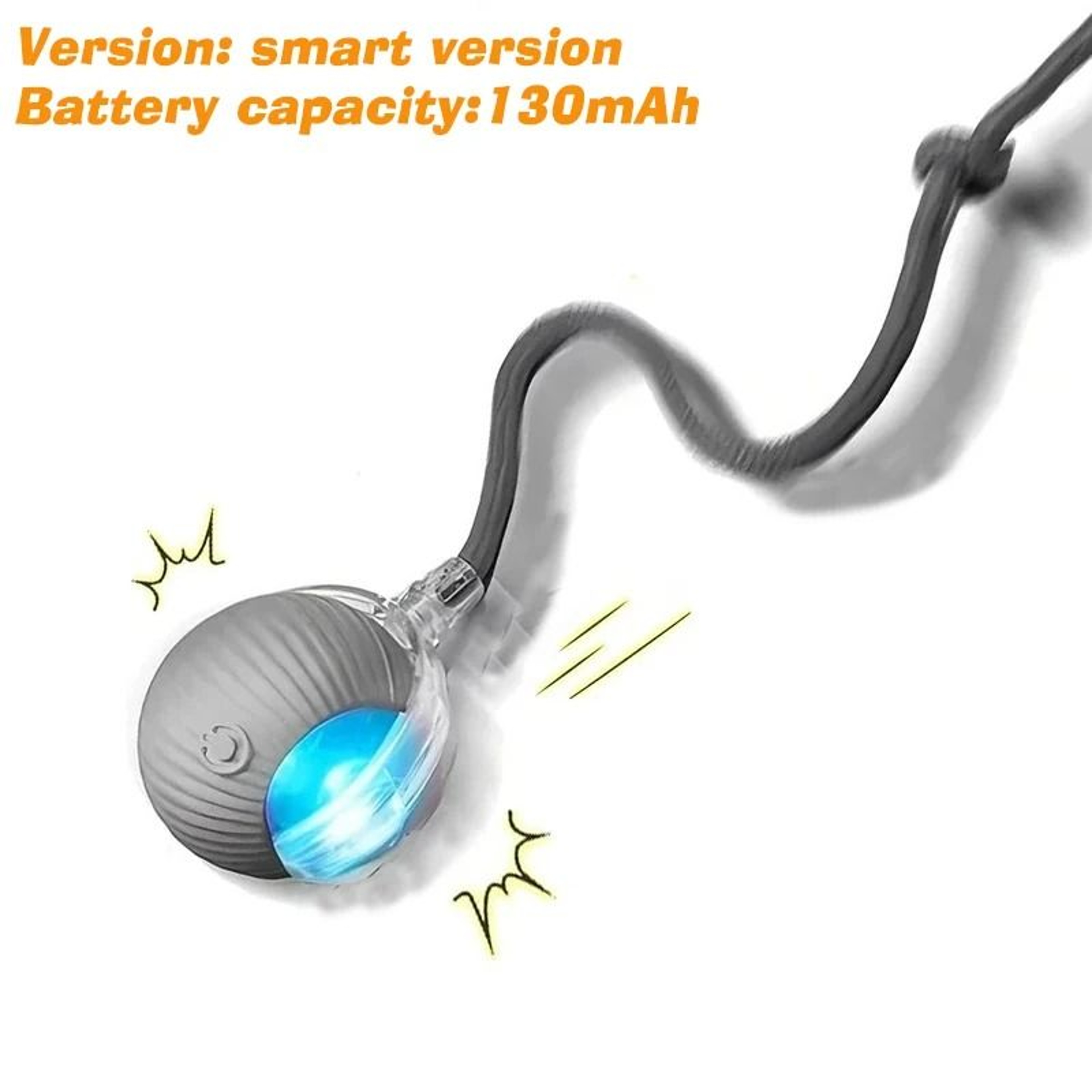 Rechargeable Automatic Rolling Cat Ball Interactive Smart Toy For Kittens And Indoor Cats 3