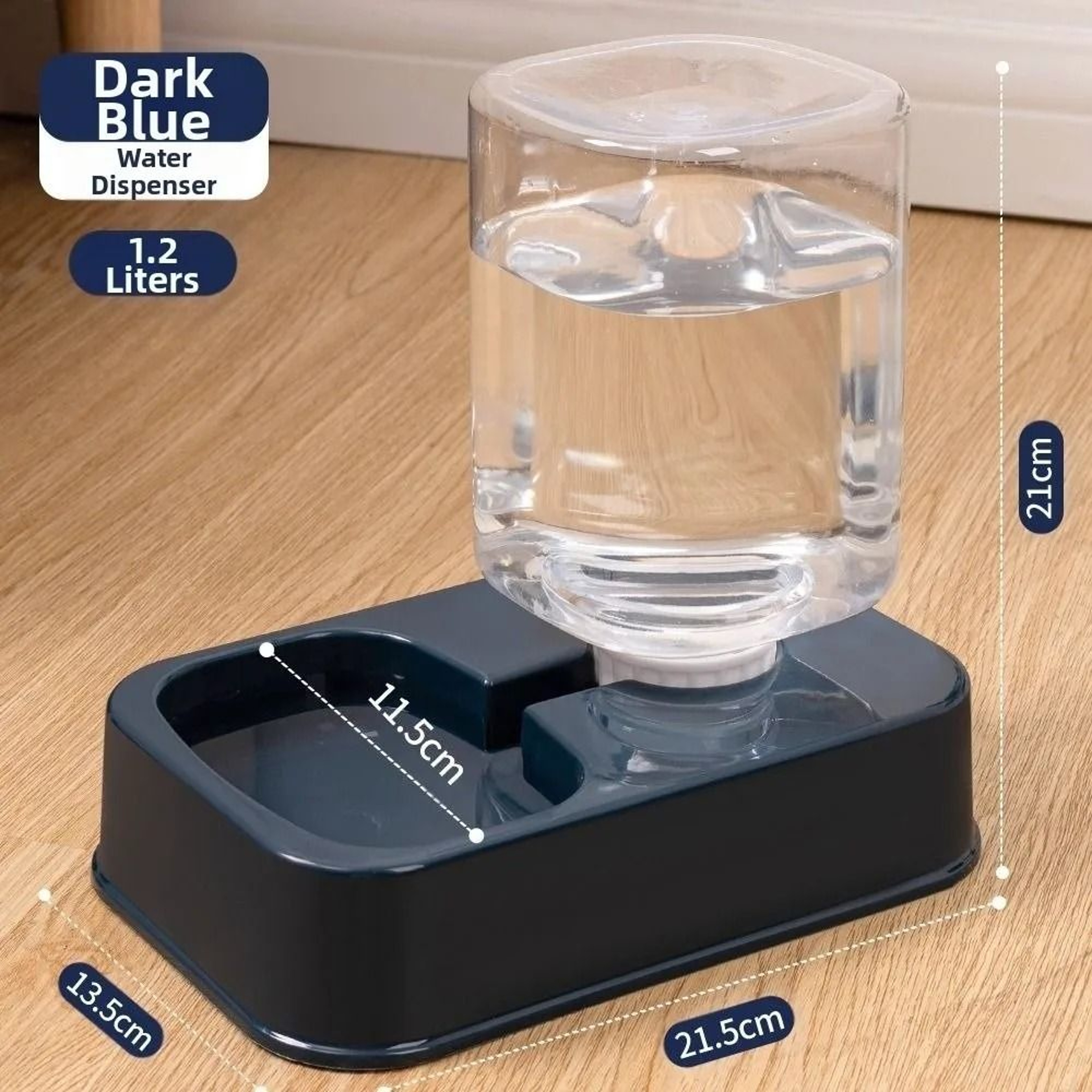Automatic Pet Feeder And Water Dispenser Set Large Capacity Food And Water Station For Cats And Dog 1