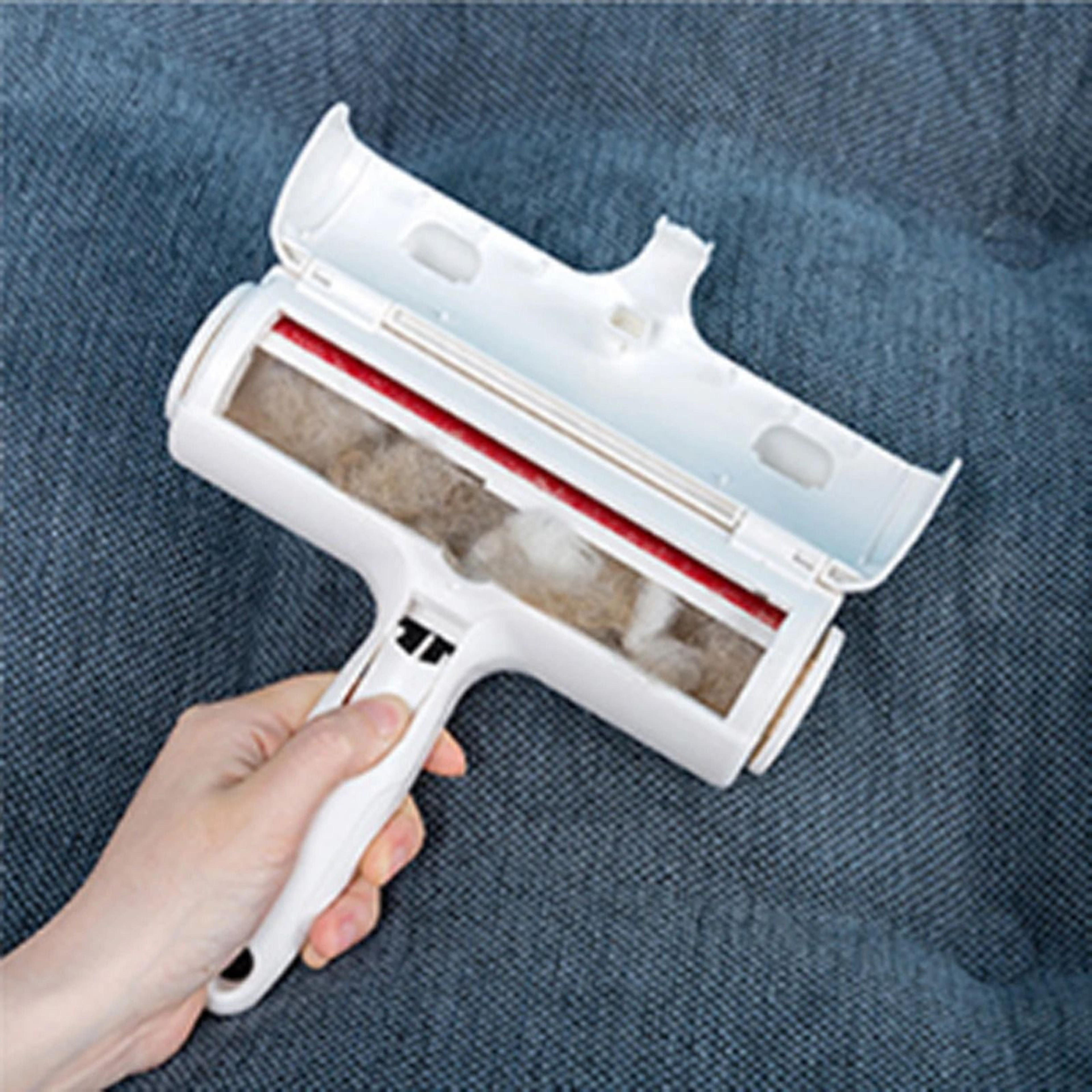 Reusable Pet Hair Remover Roller For Furniture Clothing And Carpets 6