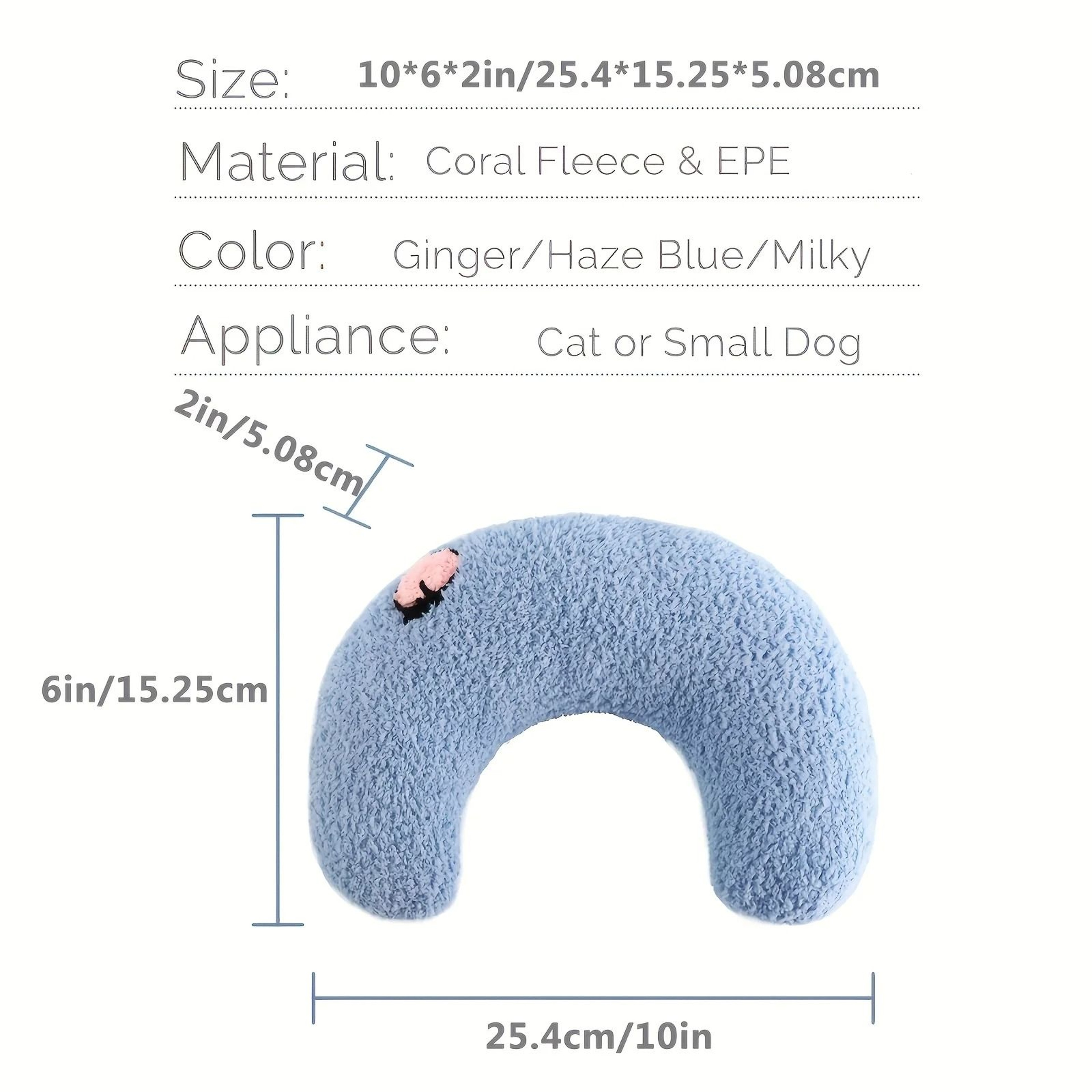 Moon Shaped Plush Pet Pillow Bed For Cats And Dogs 6