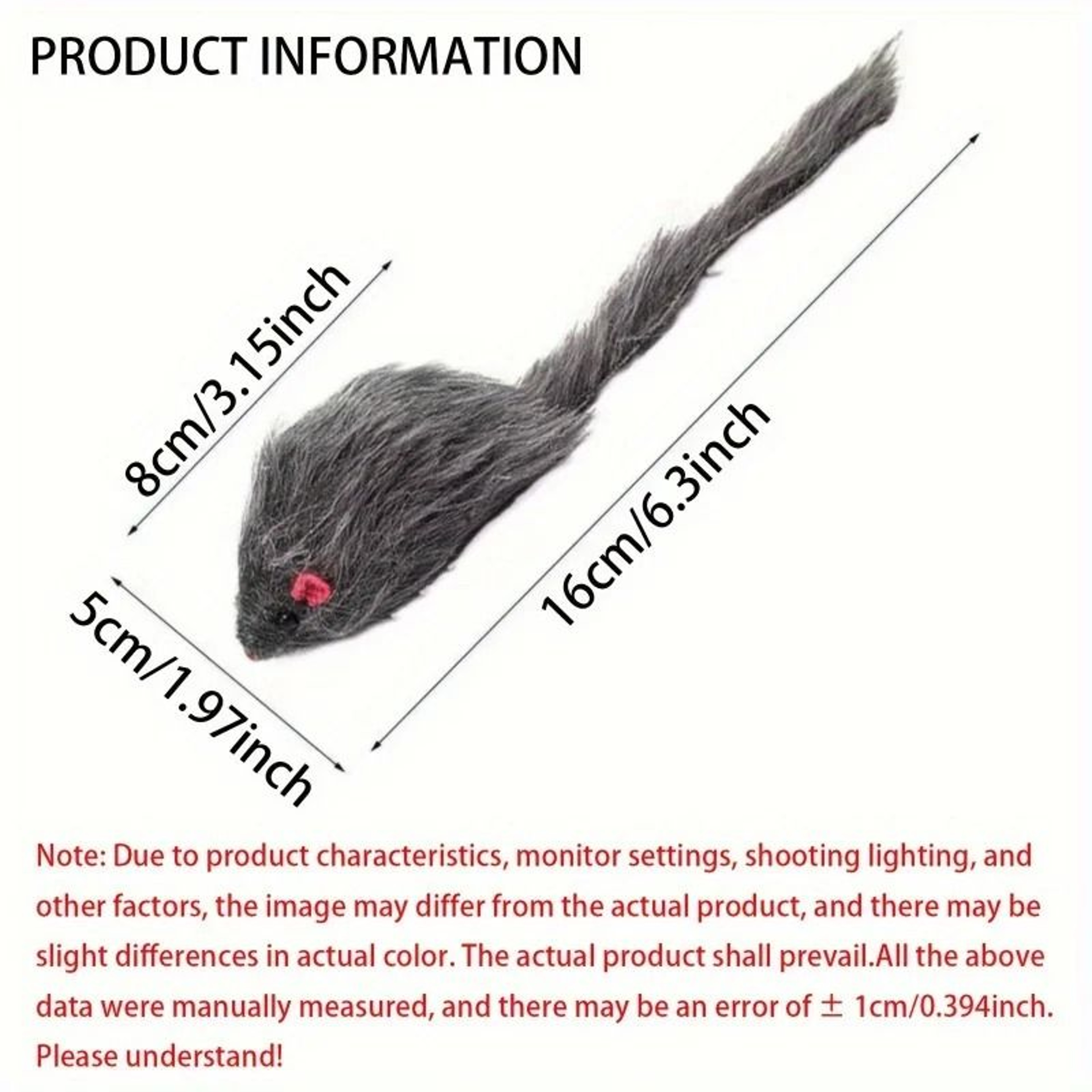 Interactive Plush Mouse Cat Toys For Indoor Play 3