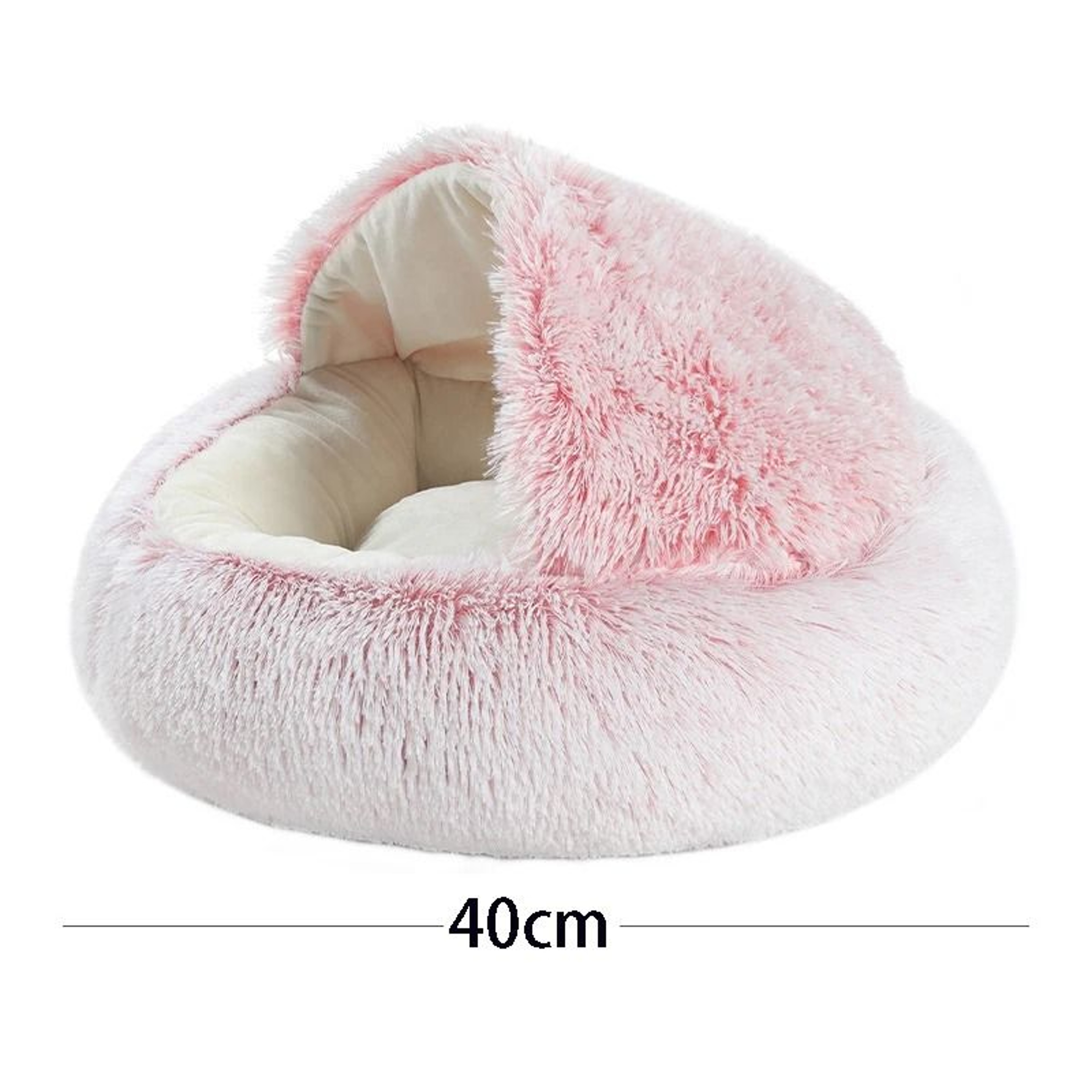 Soft Plush Covered Cat Bed Cave For Cats And Small Dogs 5