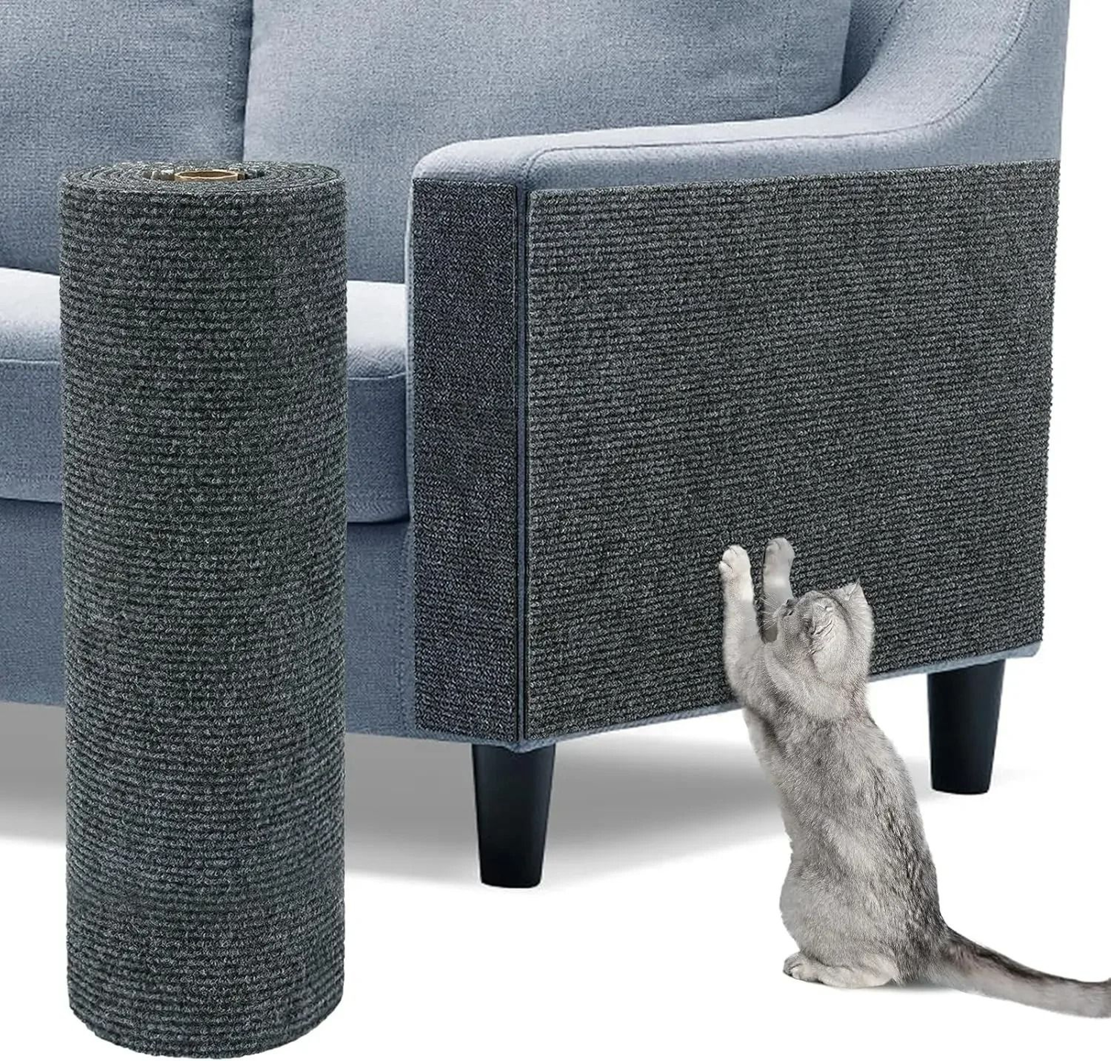 Self Adhesive Cat Scratch Protector Carpet For Sofa Wall And Furniture 14