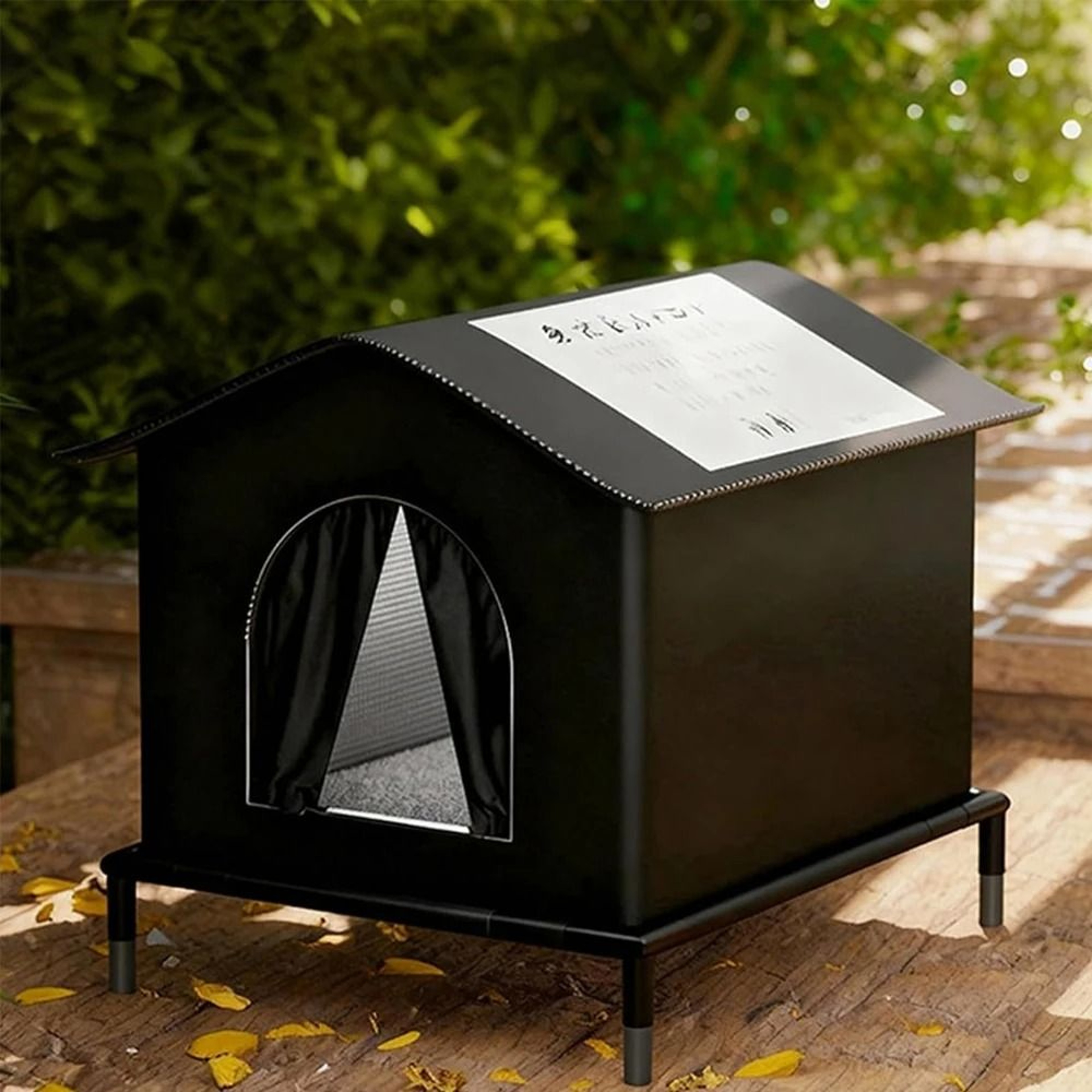 All Season Insulated Outdoor Cat House Waterproof Warm Shelter For Stray And Indoor Cats 5