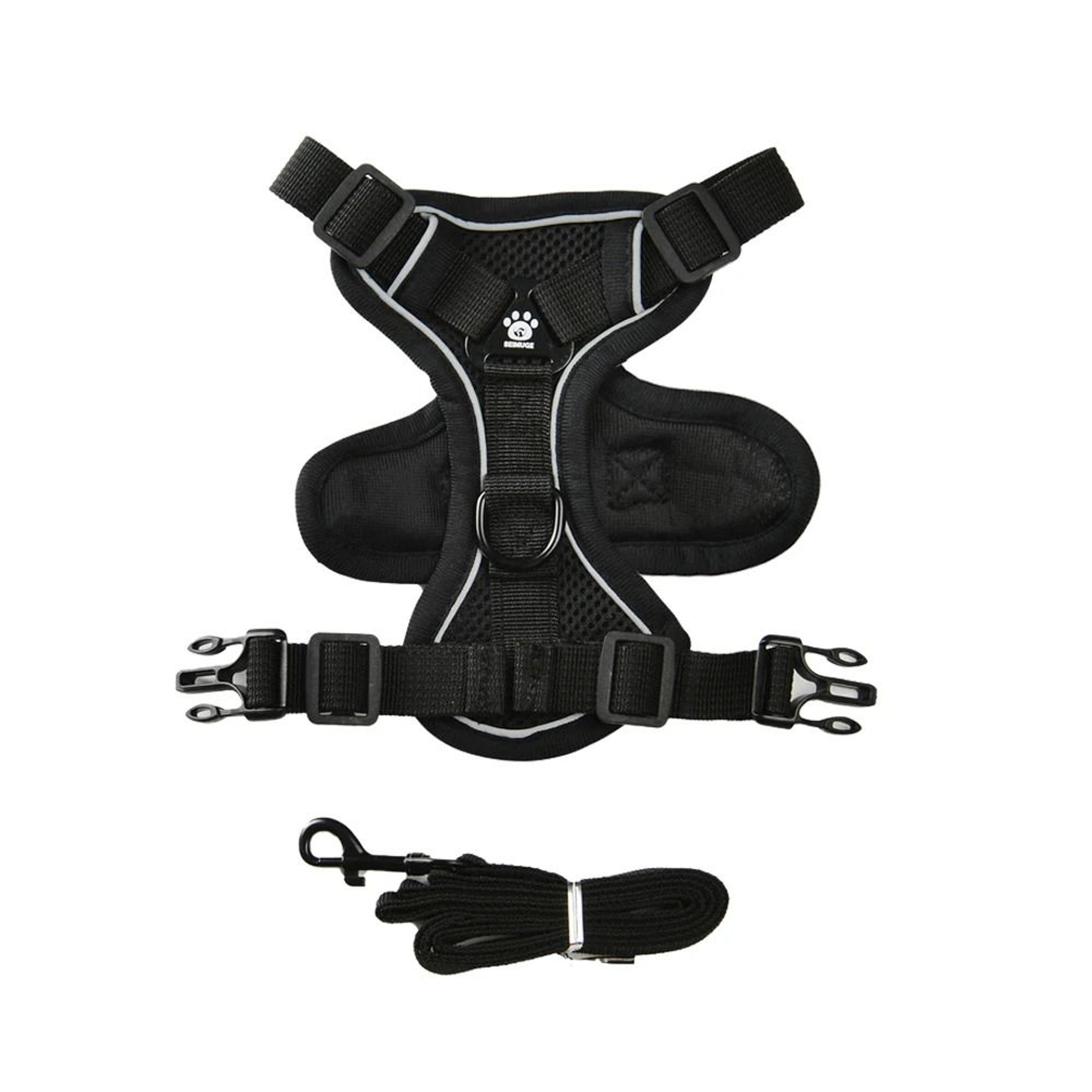 Reflective Breathable Pet Harness Leash Set For Small And Medium Dogs And Cats 10