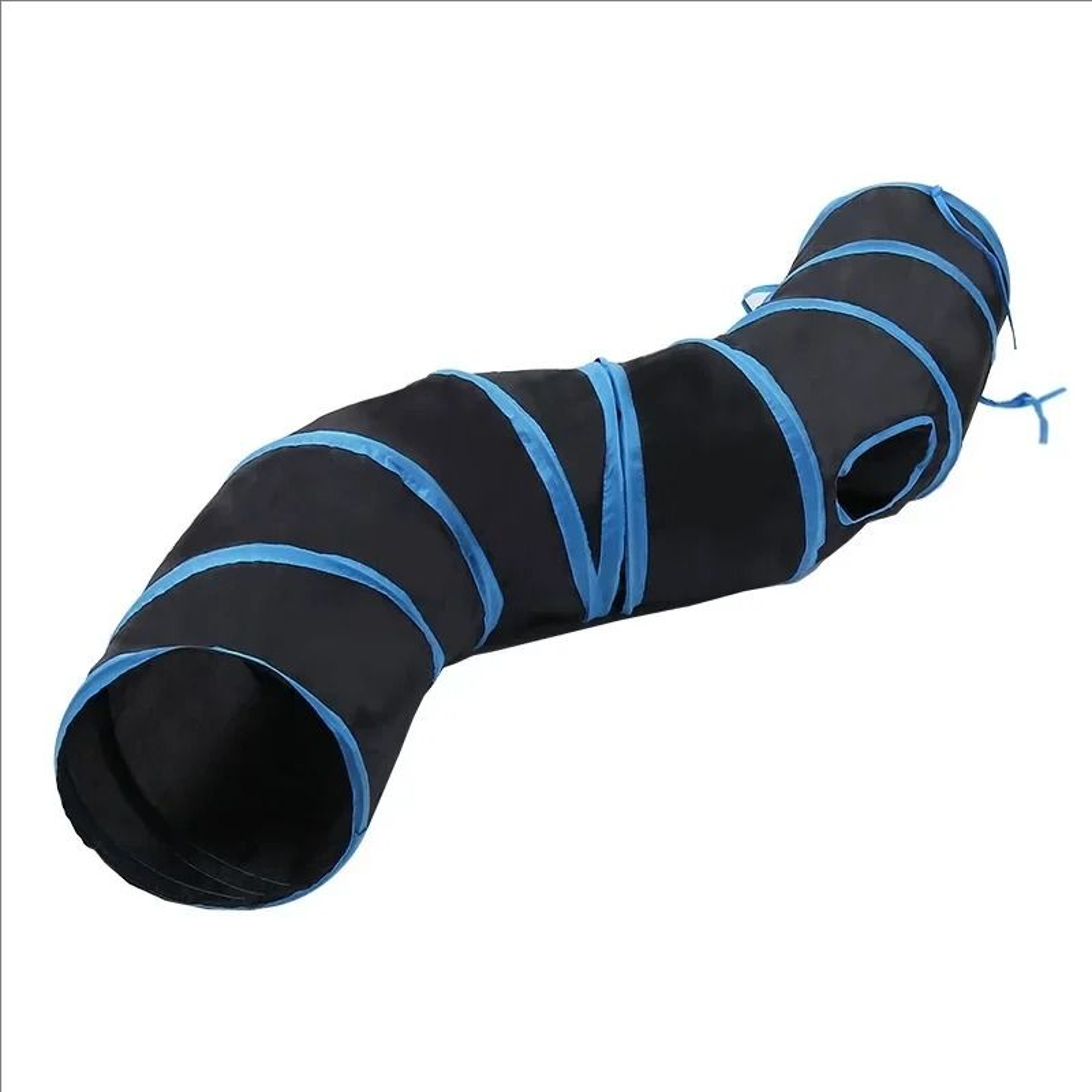 Portable Cat Play Tunnel Collapsible Hide And Seek Interactive Tunnel Toy For Cats 1