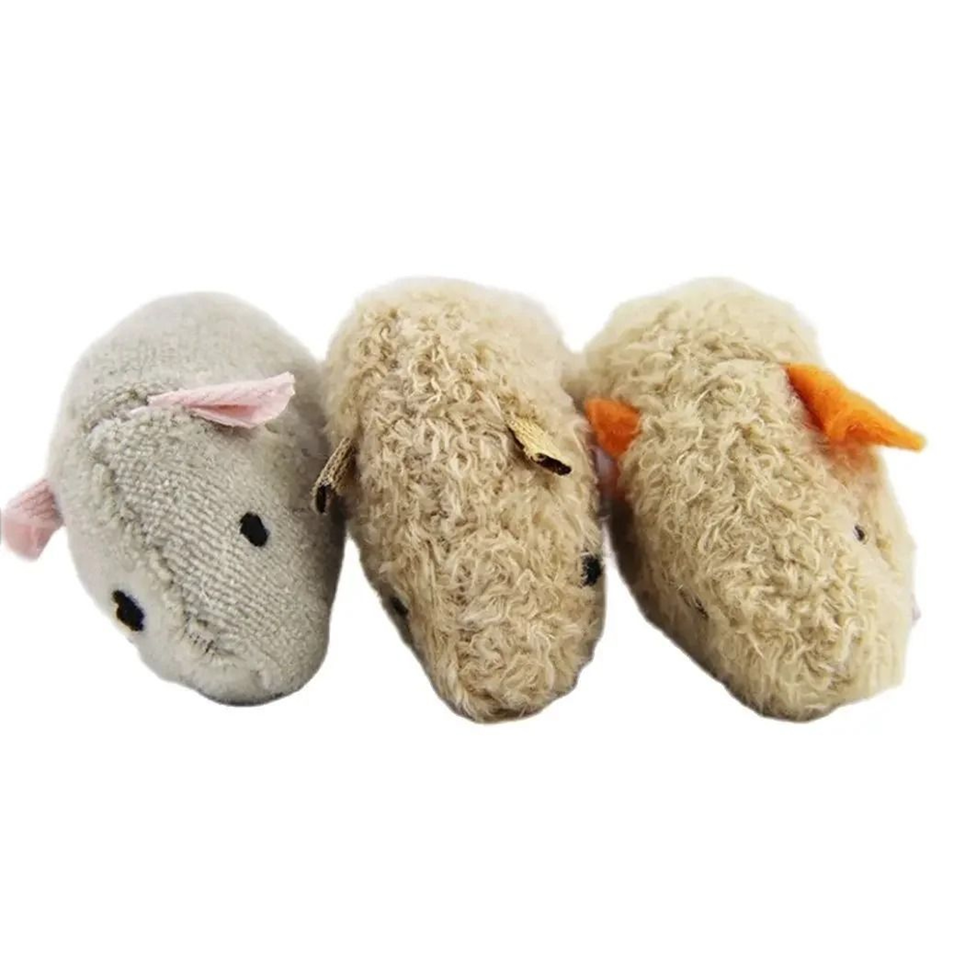 Plush Mouse Cat Toy Set For Interactive Kitten Play 0