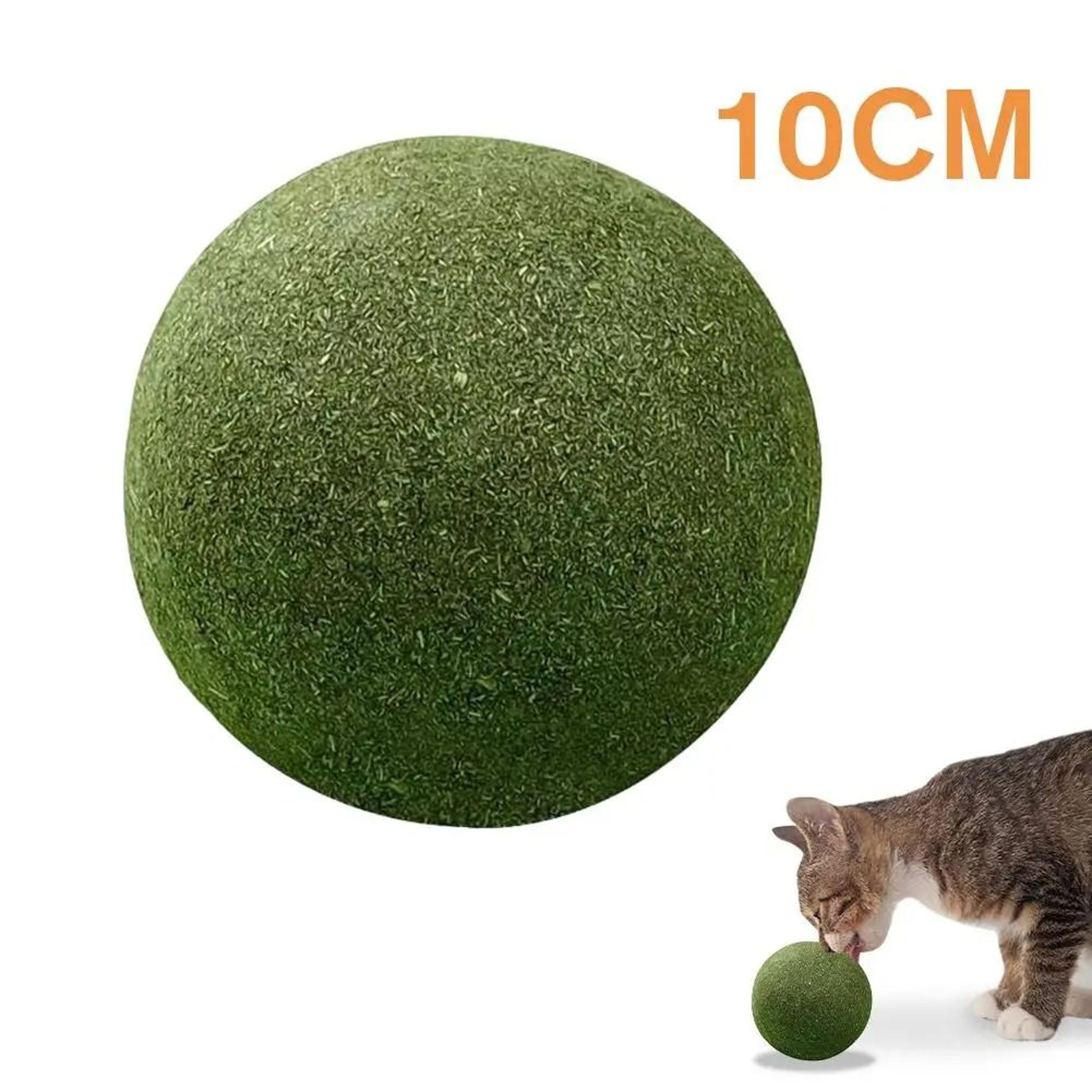 Large Catnip Ball Toy For Indoor Cat Chewing Play 4