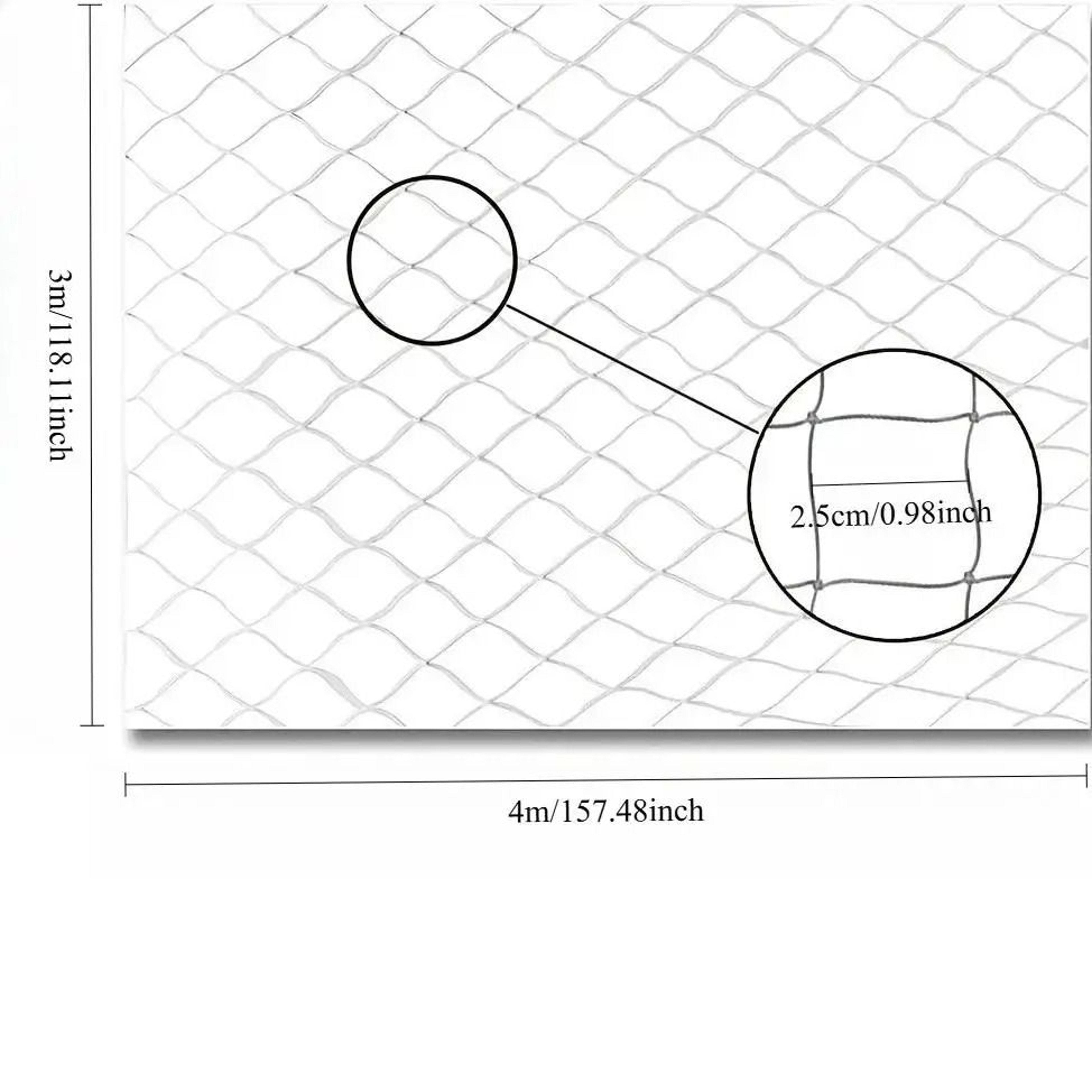 Transparent Cat Safety Net For Balcony And Stairs 1