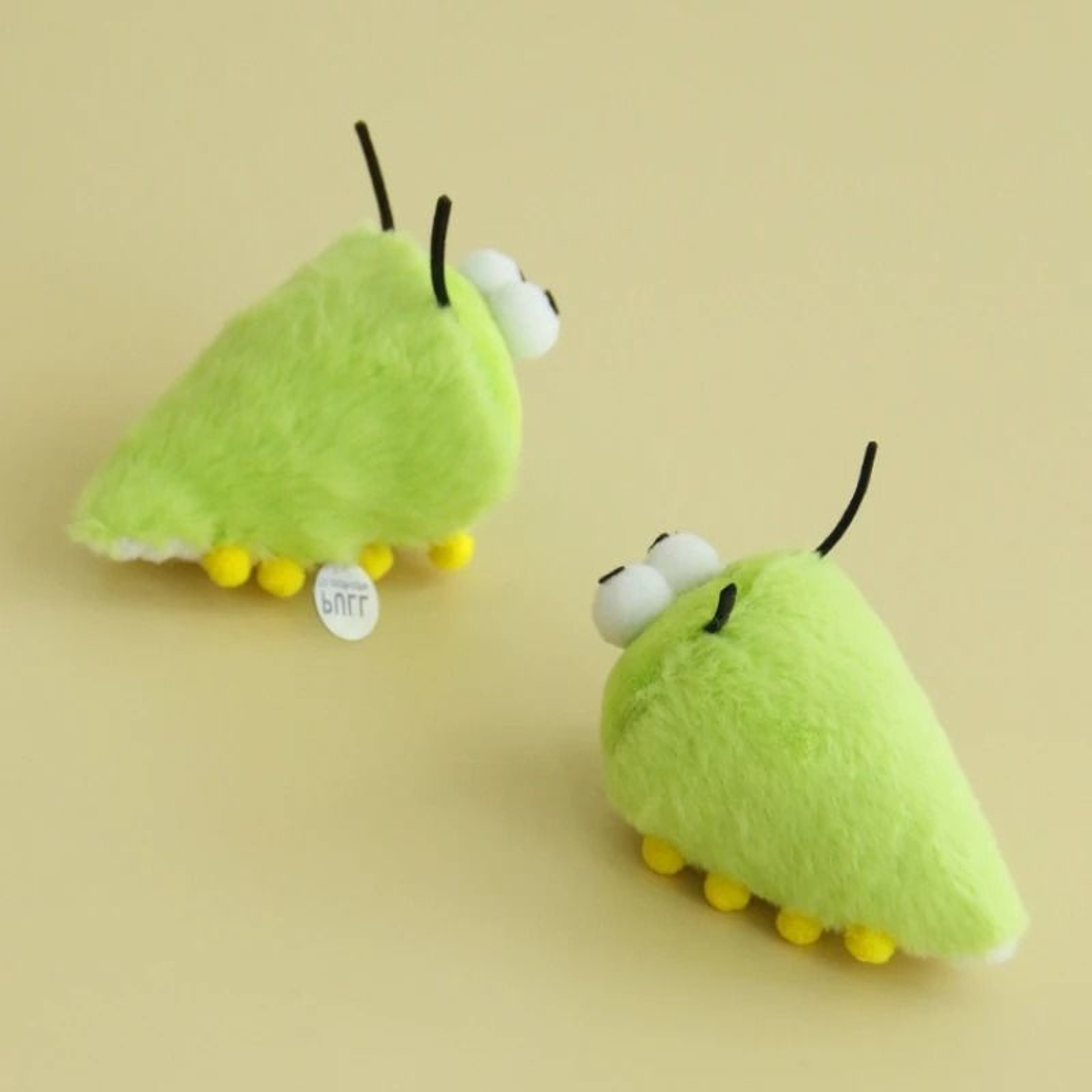 Green Bug Catnip Plush Toy For Kittens 1