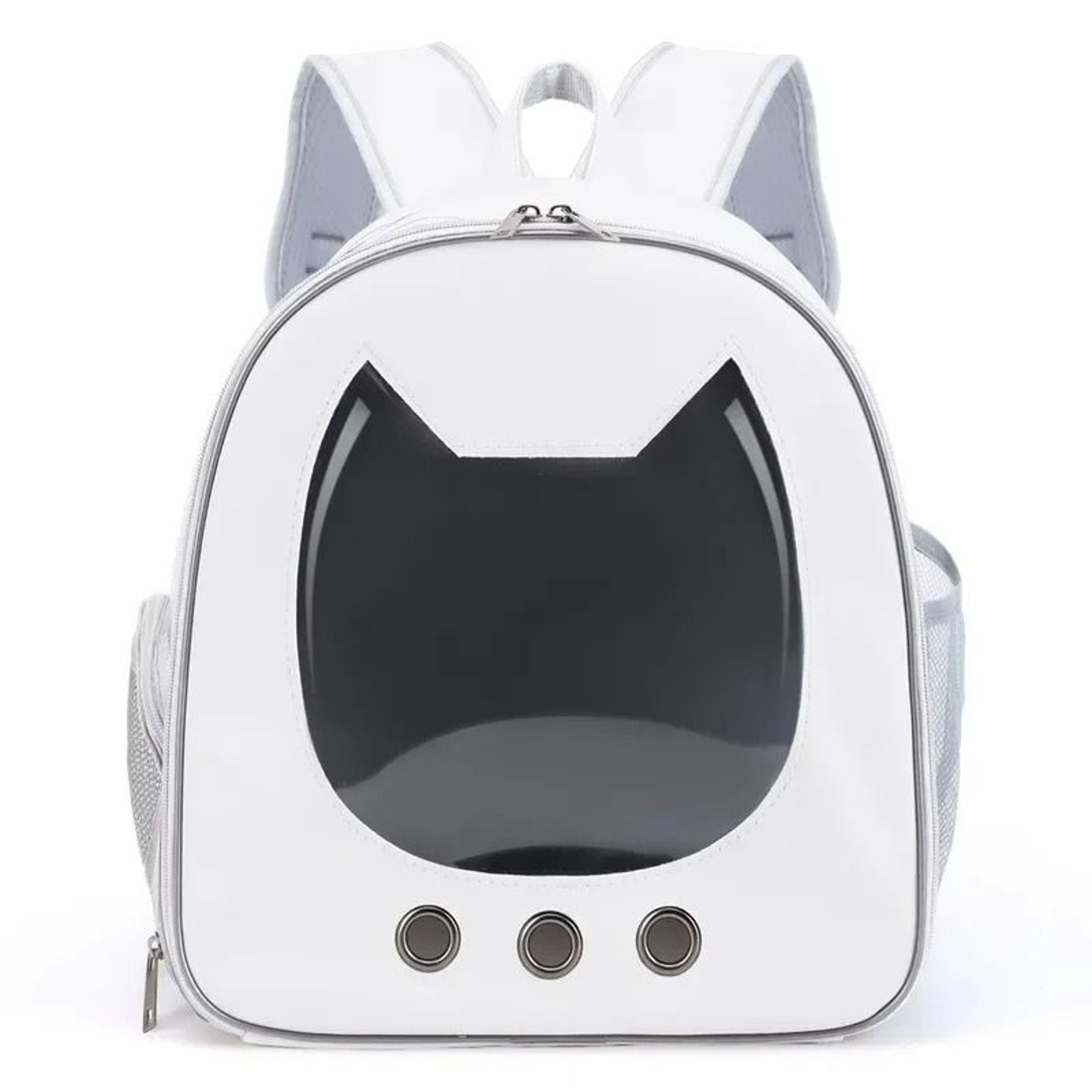 Foldable Transparent Pet Backpack Carrier For Breathable Cat And Small Dog Travel 2