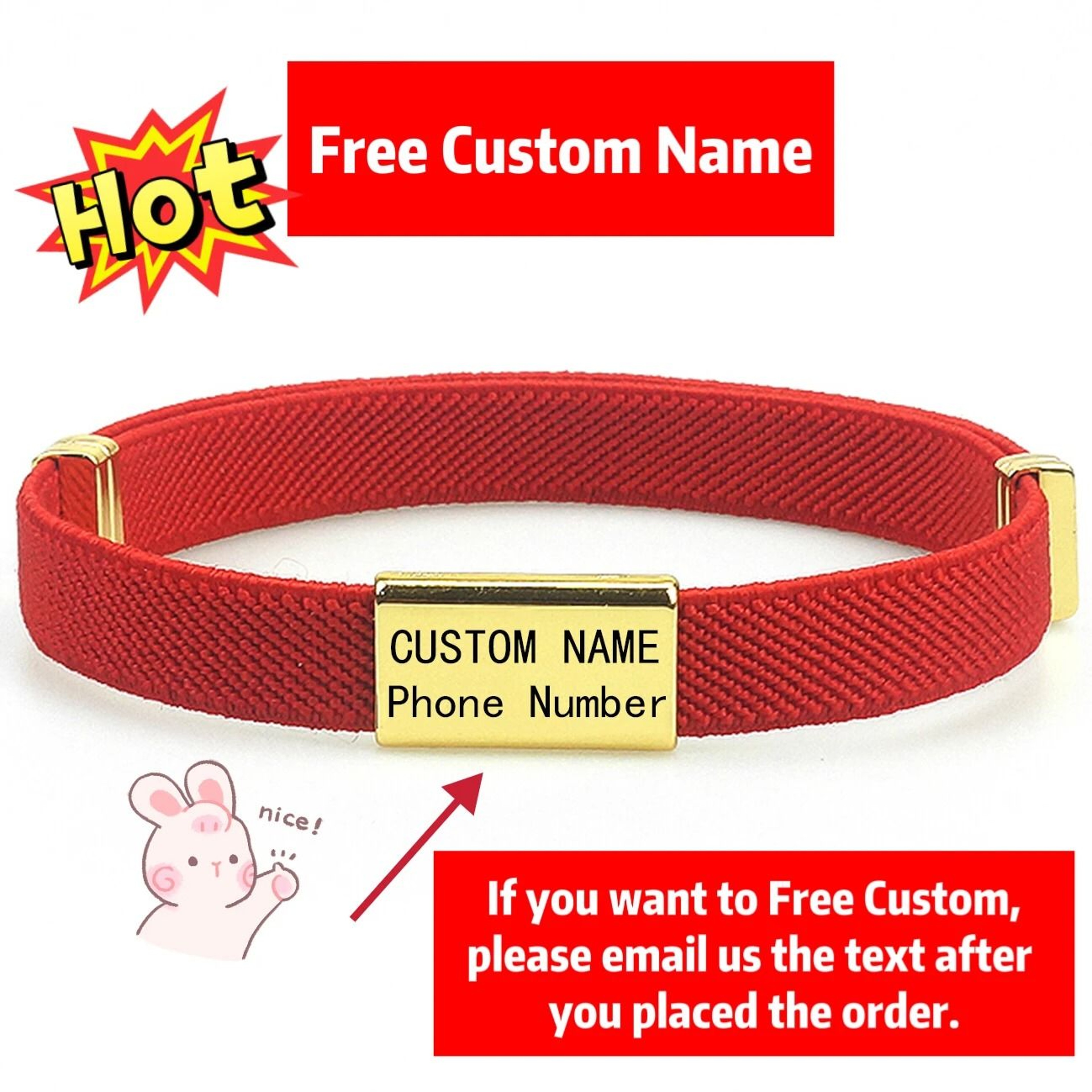 Custom Engraved Cat Collar With Breakaway Buckle And Adjustable Pet ID Tag 23
