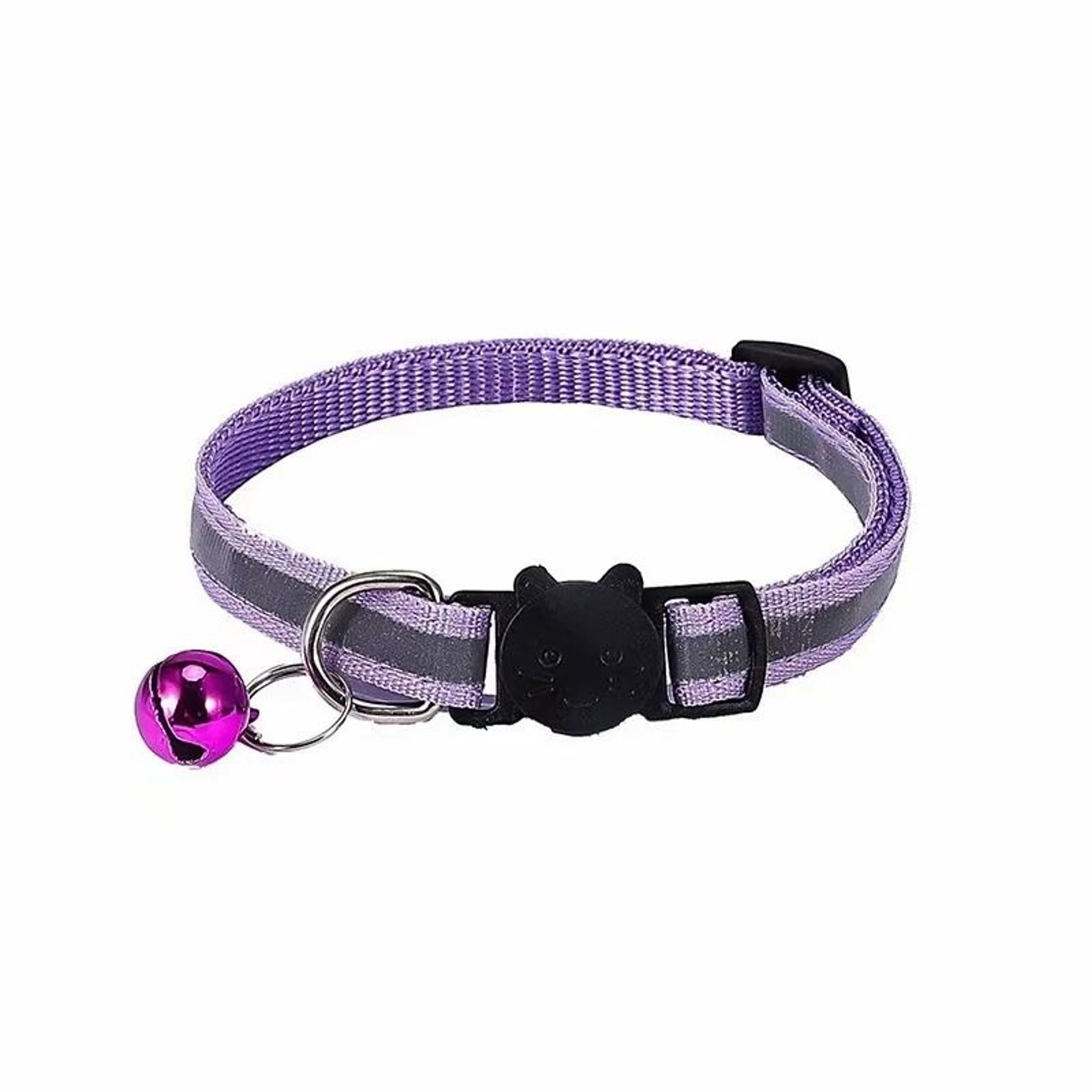 Reflective Adjustable Cat Collar With Bell For Small Dogs Kittens And Daily Wear 9