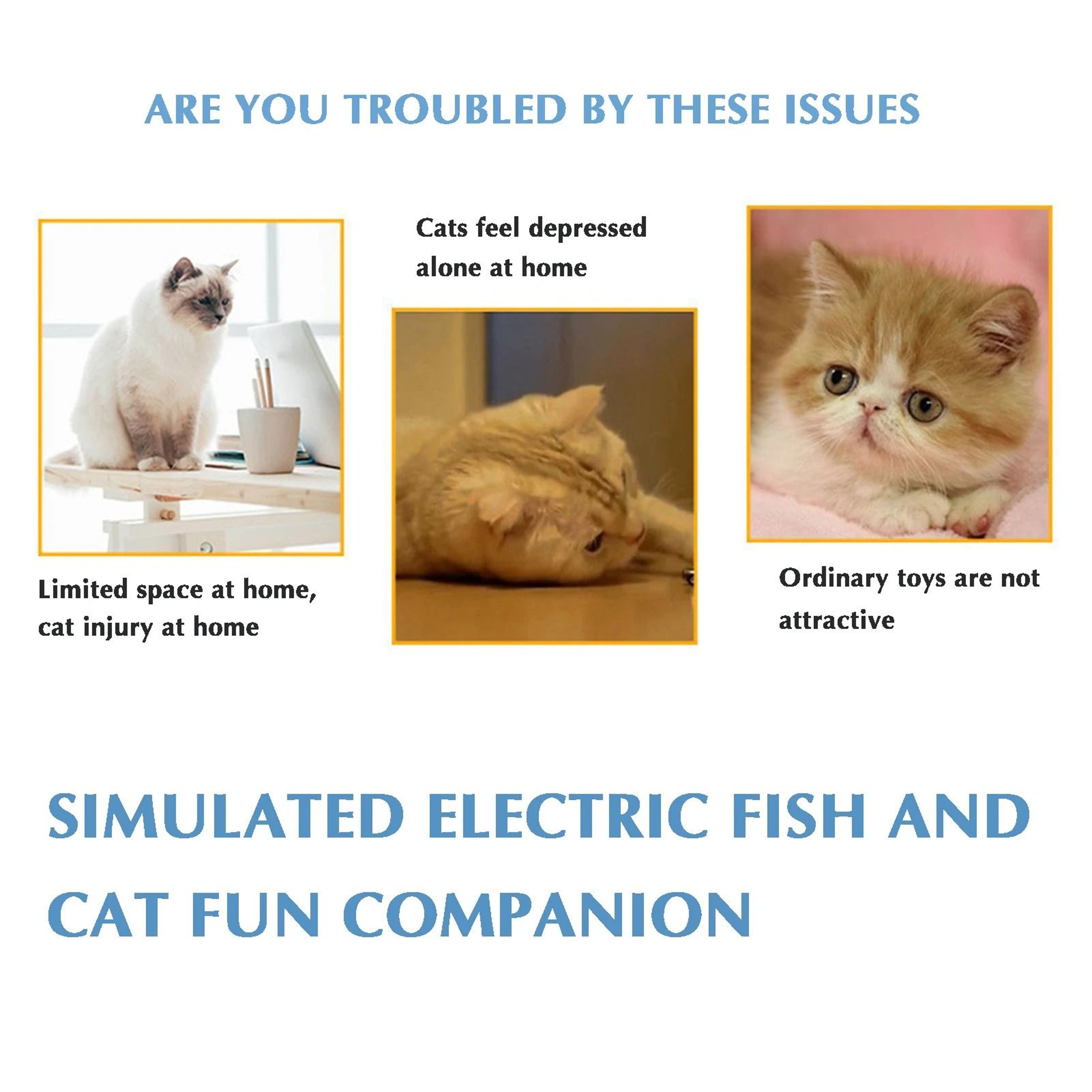 Rechargeable Flopping Fish Cat Toy For Interactive Moving Play And Indoor Exercise 6
