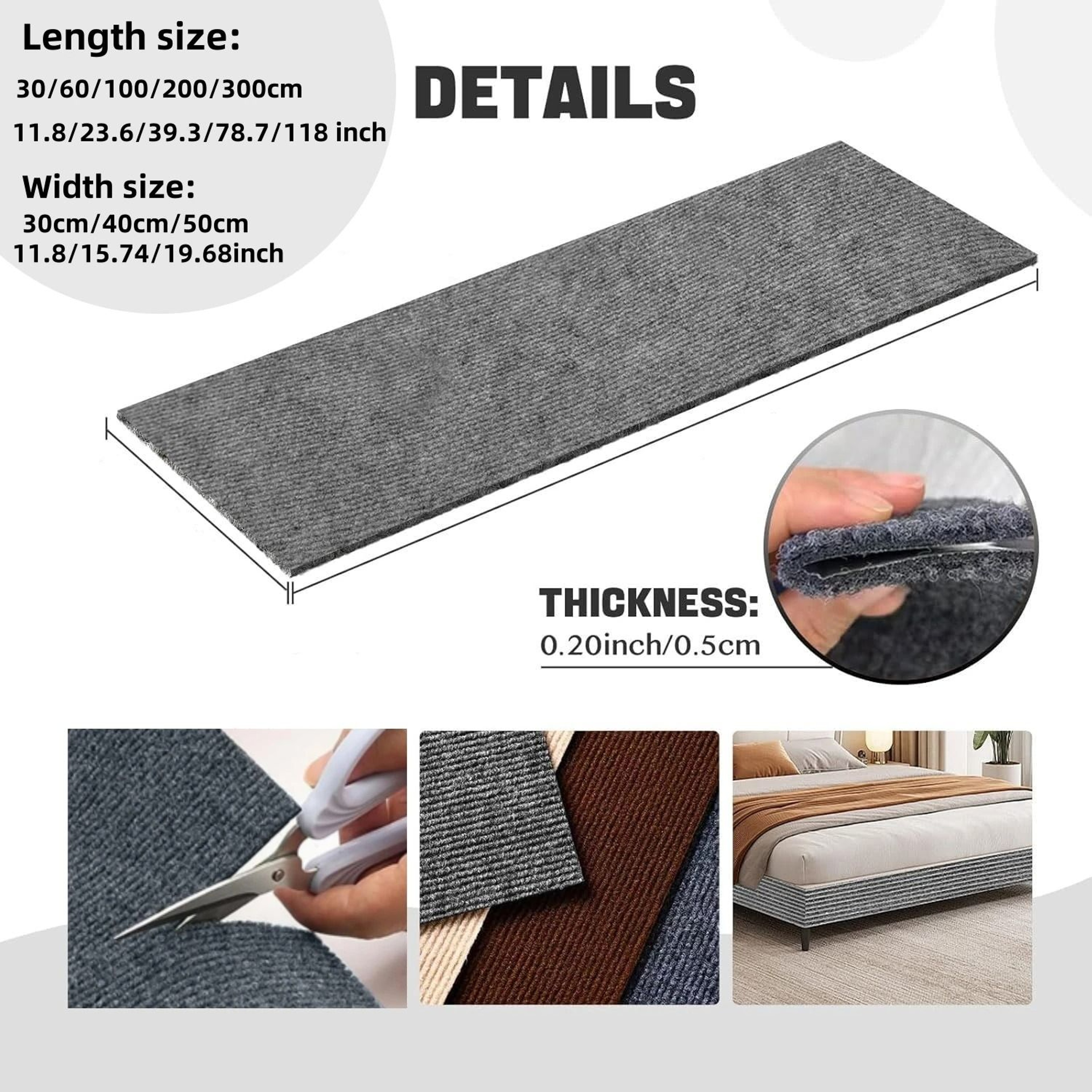 7 Color Self Adhesive Cat Scratcher Sofa Protector Mat 9