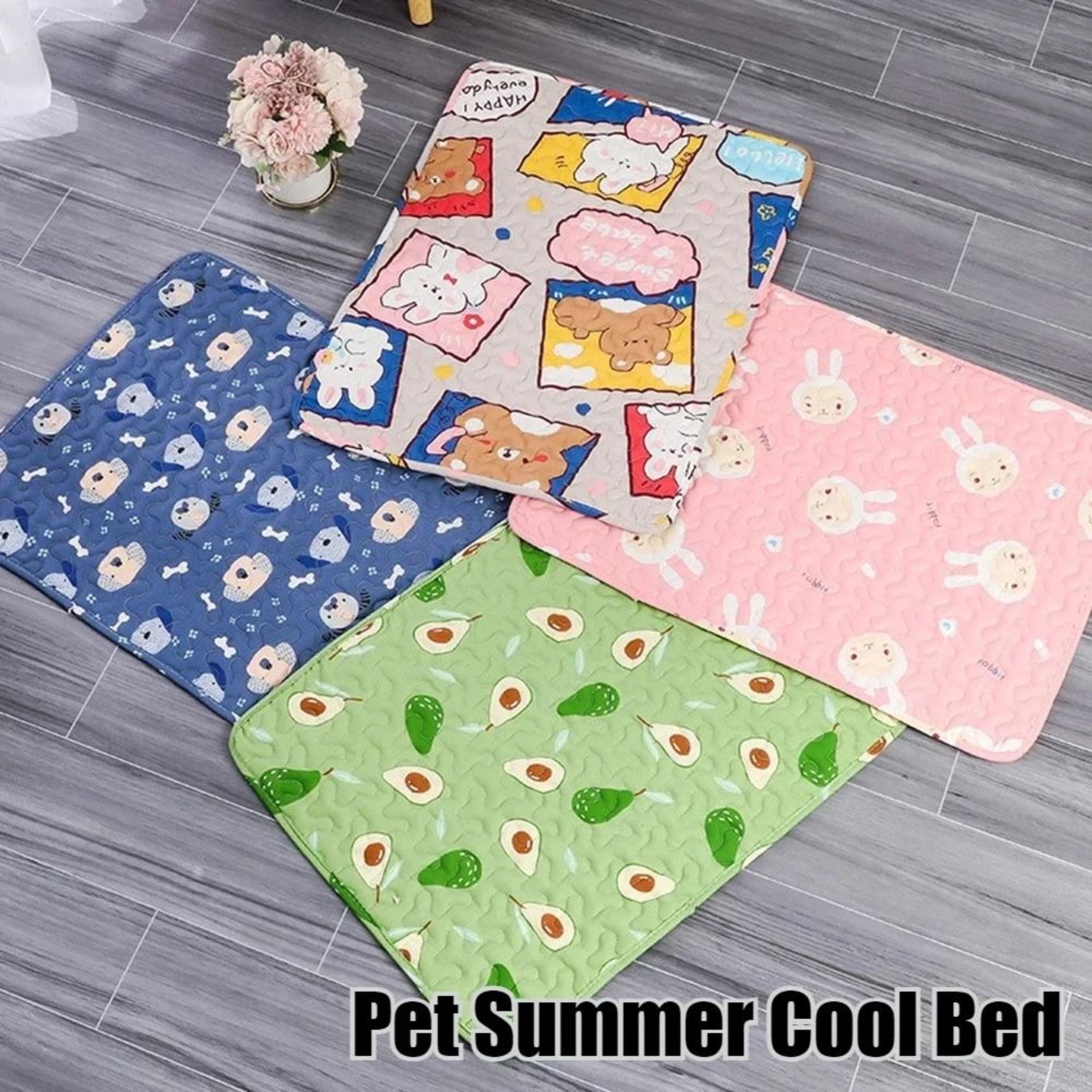 Breathable Pet Cooling Mat For Dogs Cats Summer Sofa Floor Bed And Crate Comfort 0