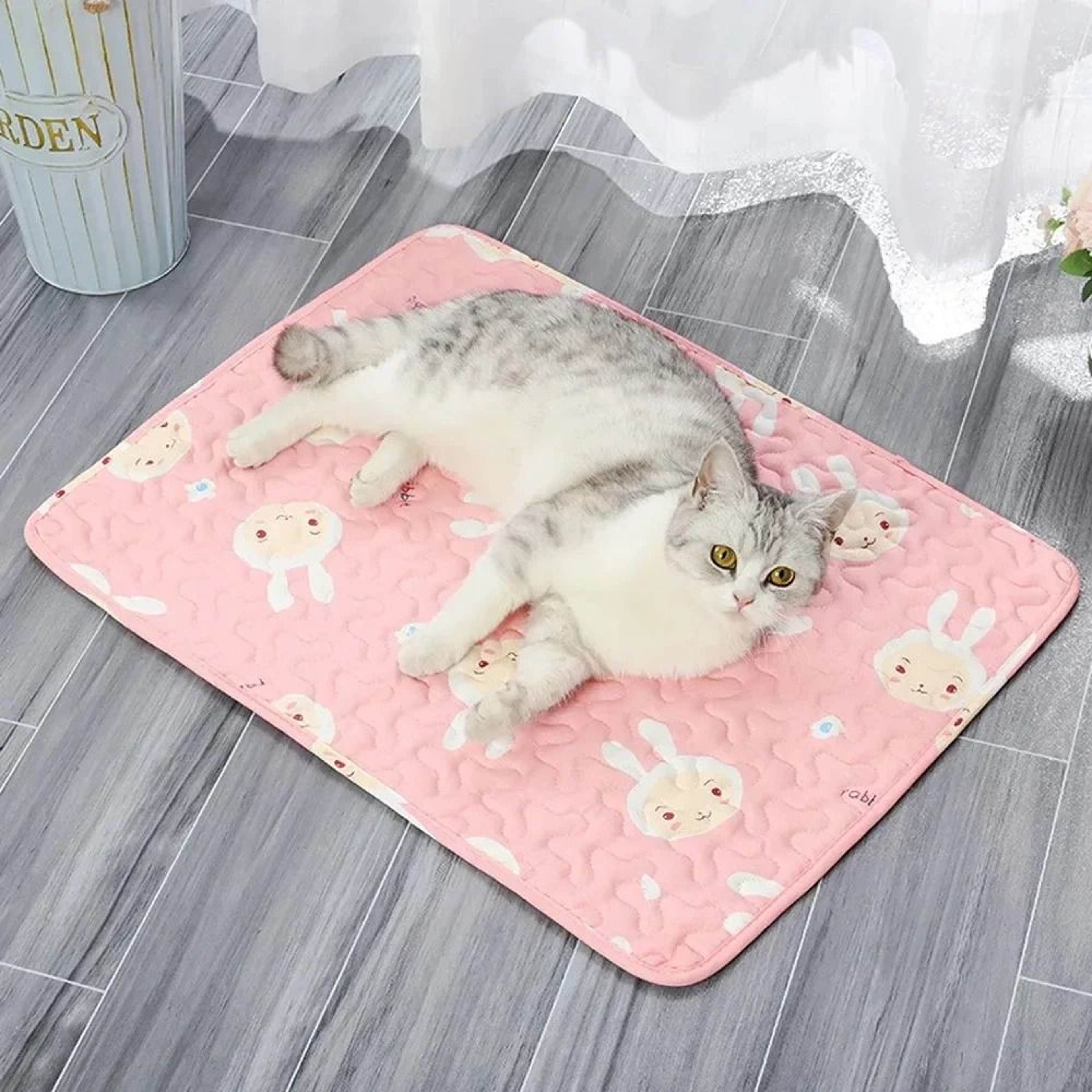 Breathable Pet Cooling Mat For Dogs Cats Summer Sofa Floor Bed And Crate Comfort 8