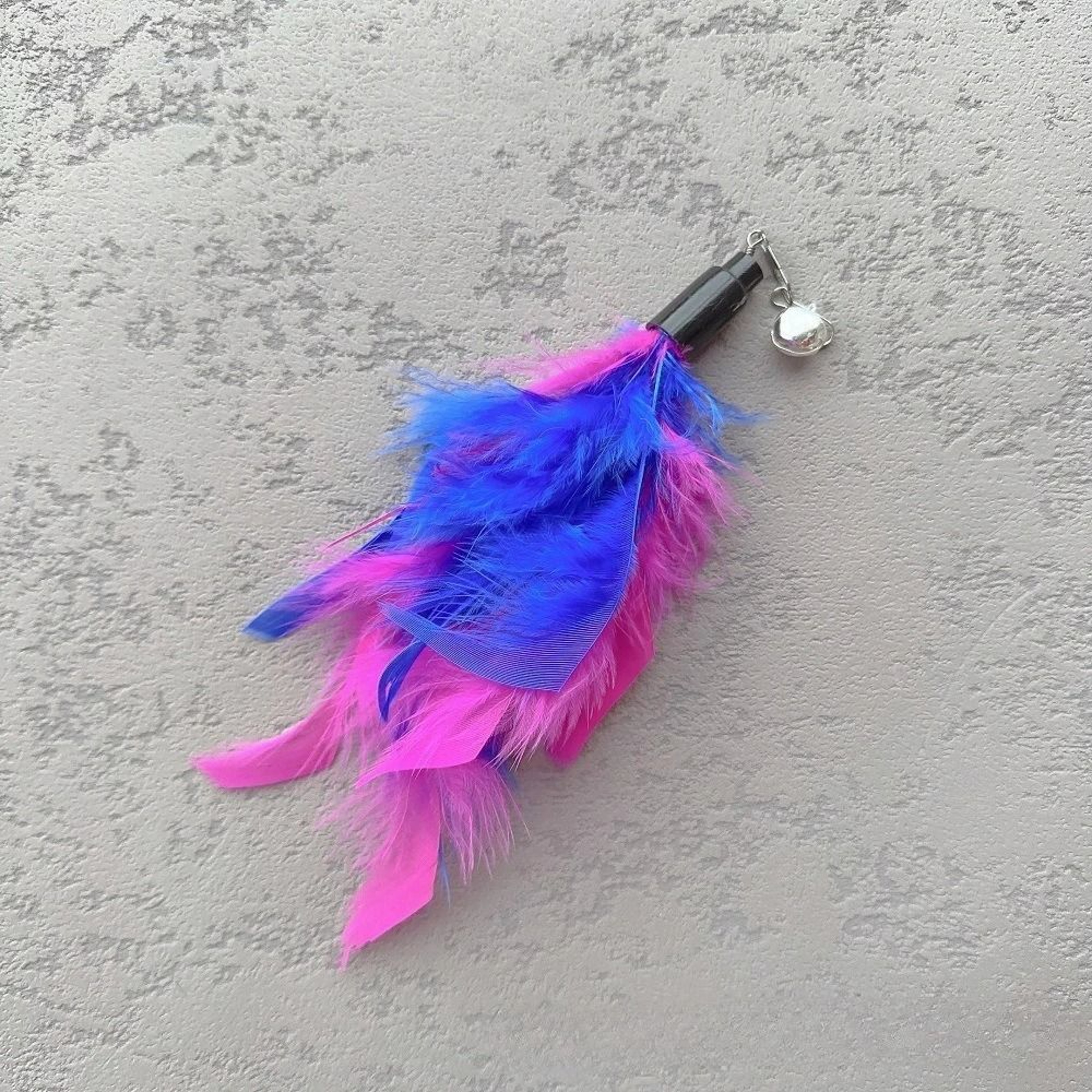 Small Feather Cat Toy Refill Set For DIY Teaser Stick Replacement And Kitten Play 7
