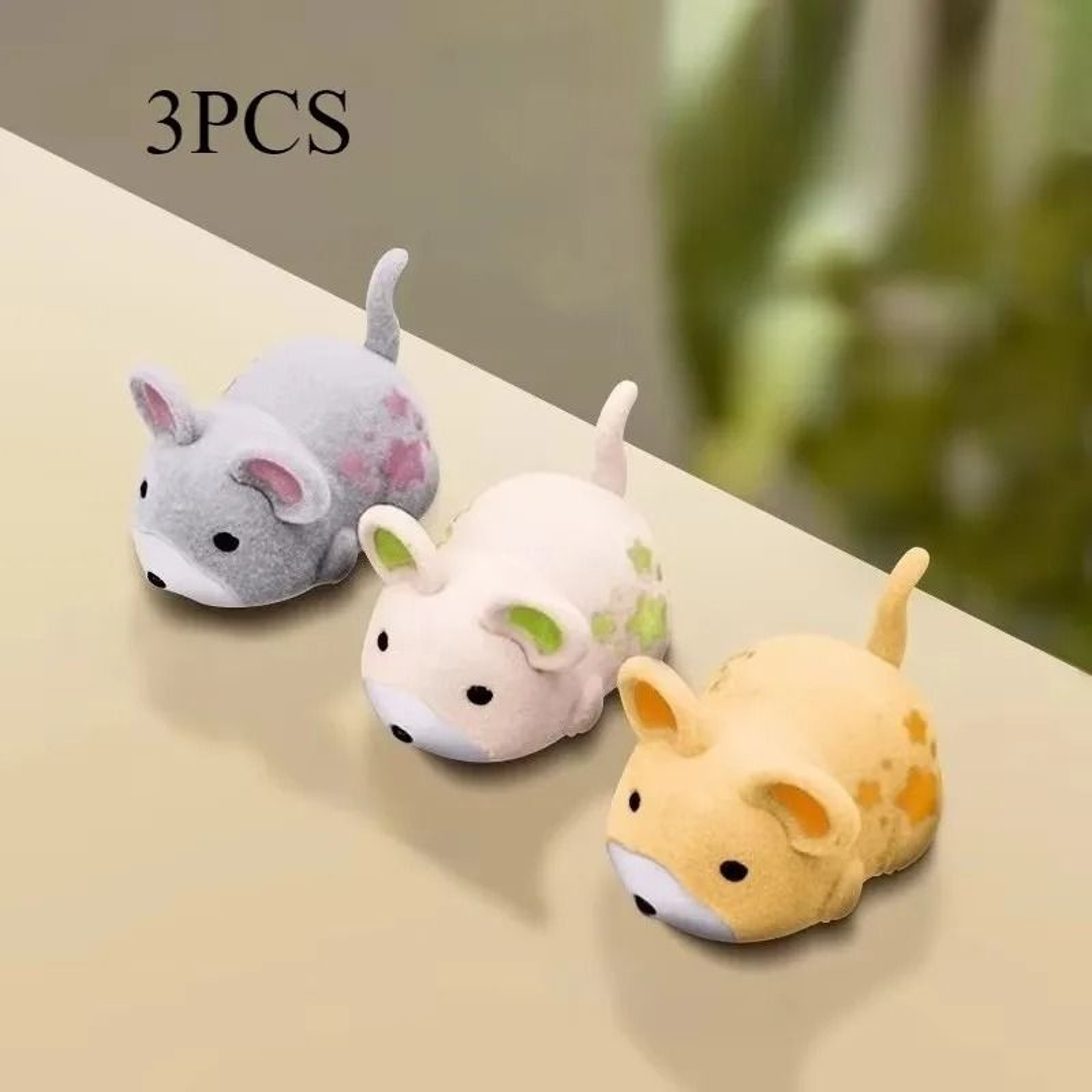 Electric Moving Mouse Cat Toy Obstacle Avoiding Interactive Hamster Toy For Indoor Play 7