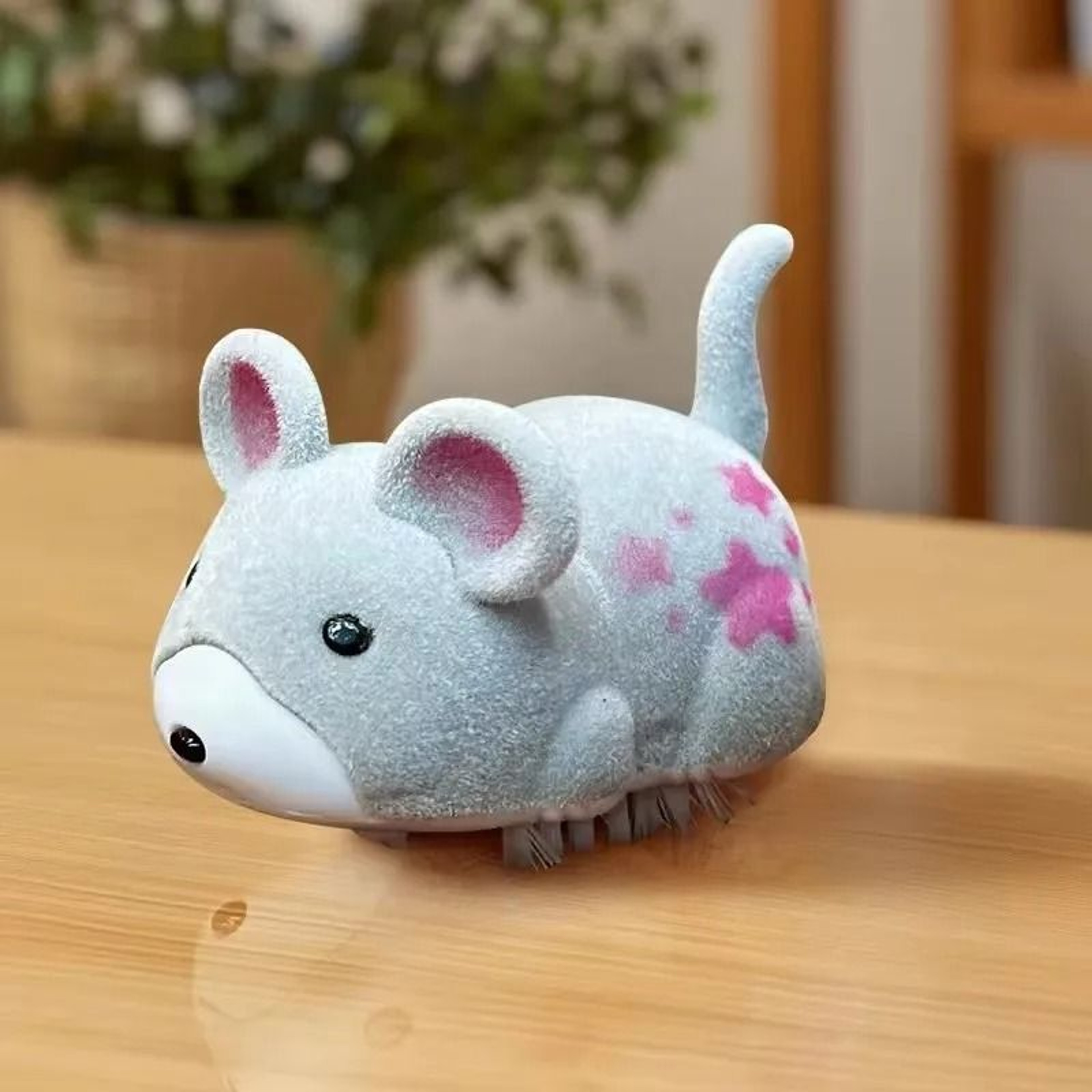 Electric Moving Mouse Cat Toy Obstacle Avoiding Interactive Hamster Toy For Indoor Play 1