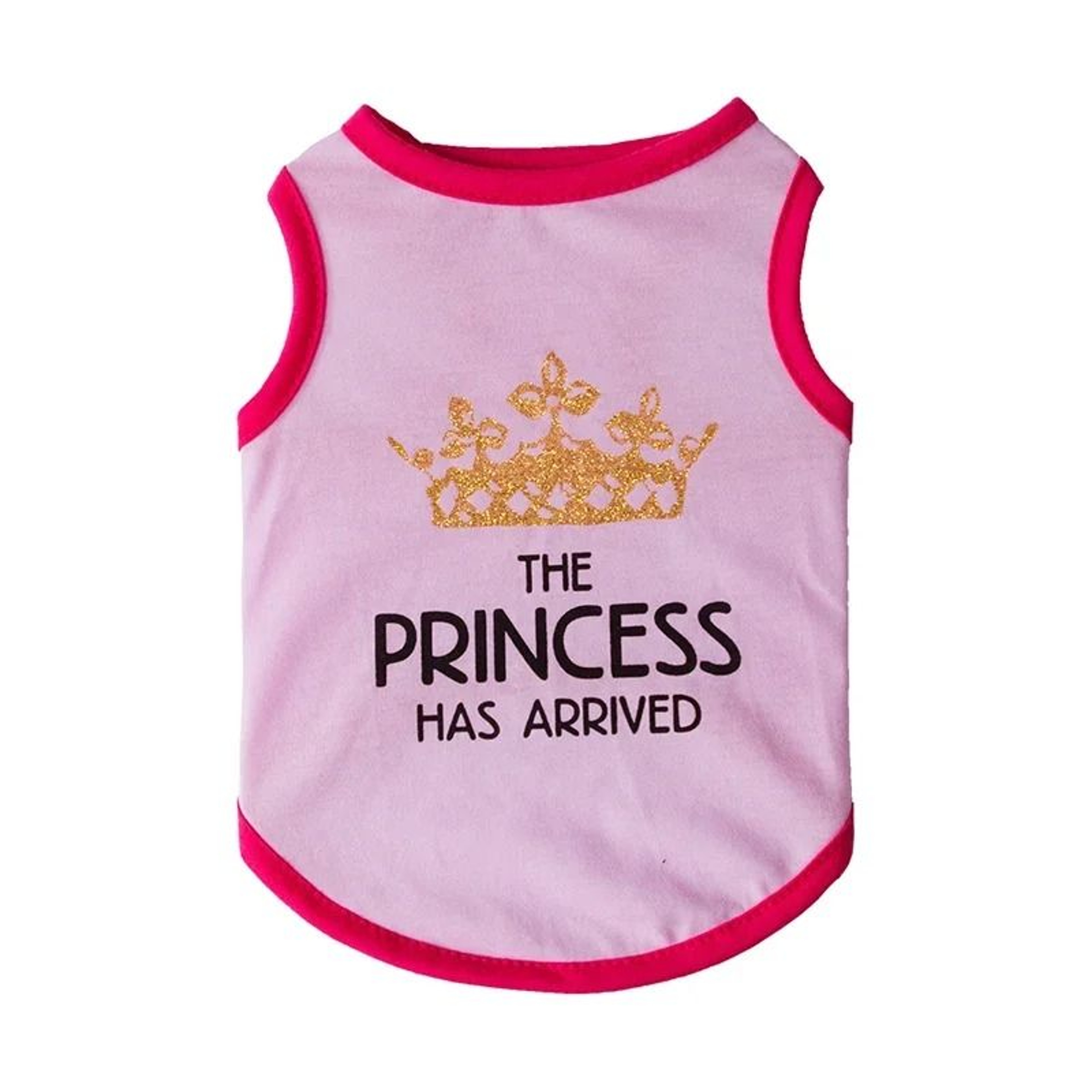 Summer Cotton Sphynx Cat T Shirt Vest Princess Print For Small Cats Puppies 4