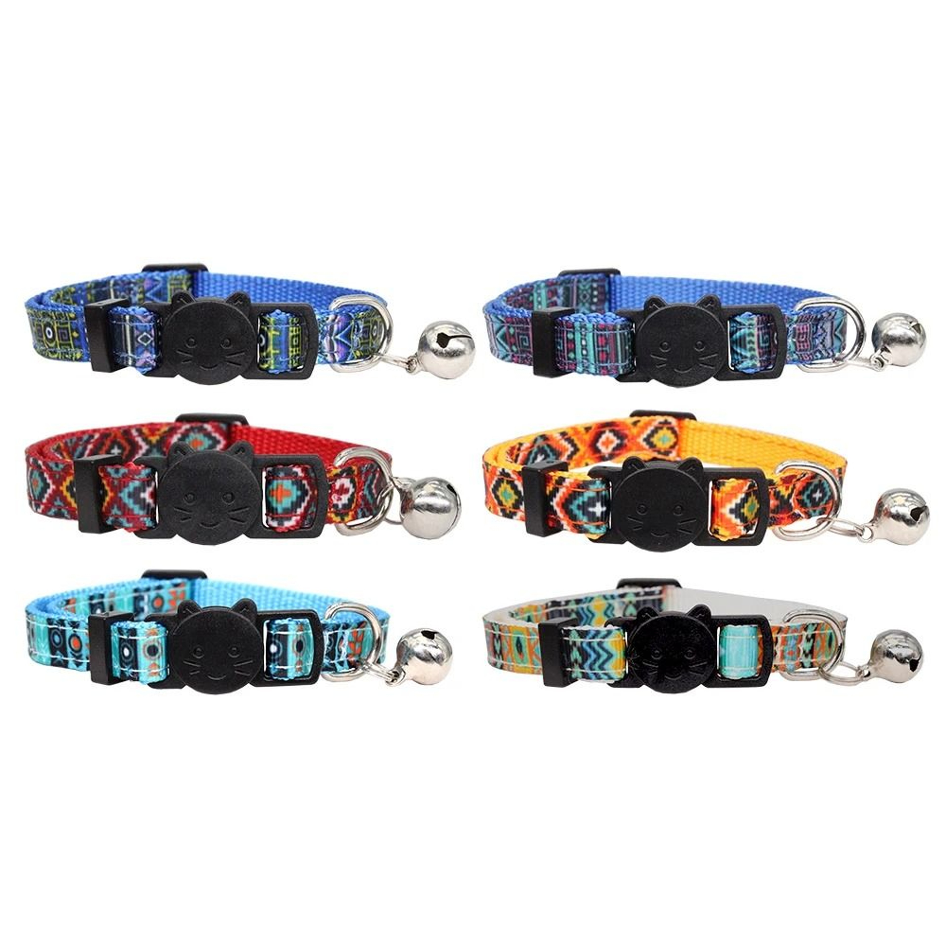 Personalized Breakaway Cat Collar With Bell Custom Nameplate For Kitten And Small Dog Safety Wear 7