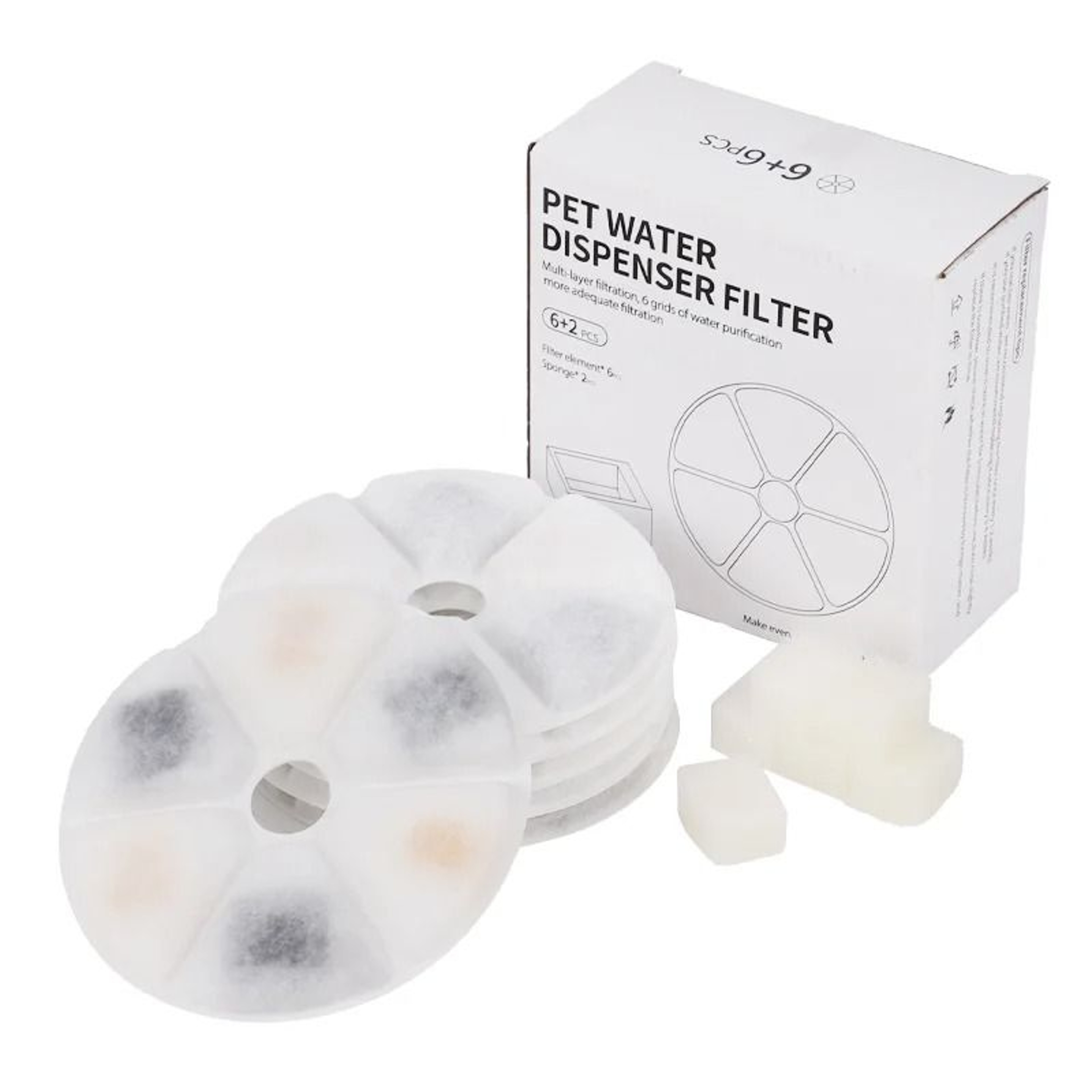 Stainless Steel Cat Water Fountain With LED Auto Power Off Non Slip Mat For Pets 1