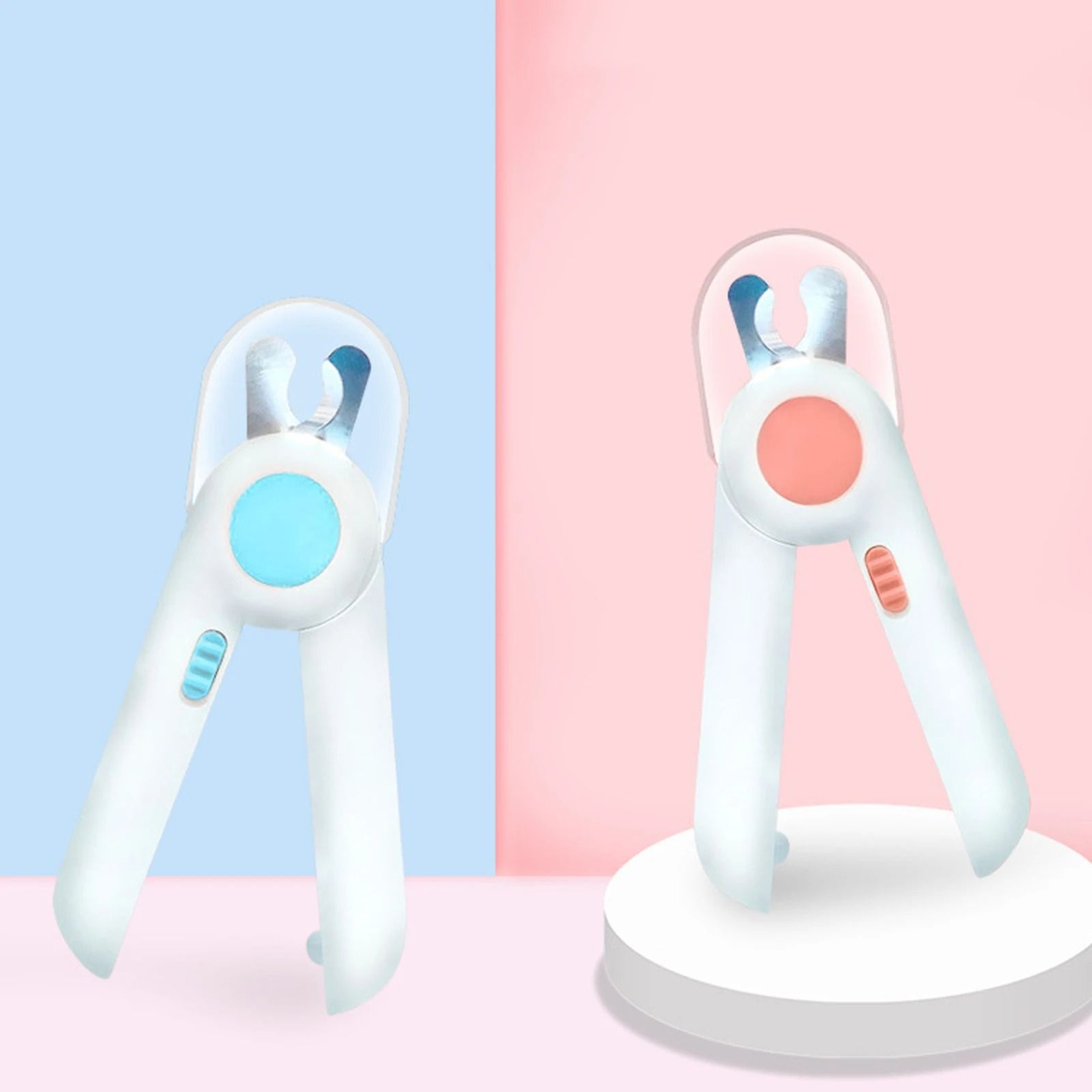 LED Pet Nail Clipper With File For Cats Dogs Puppies And Kittens 0