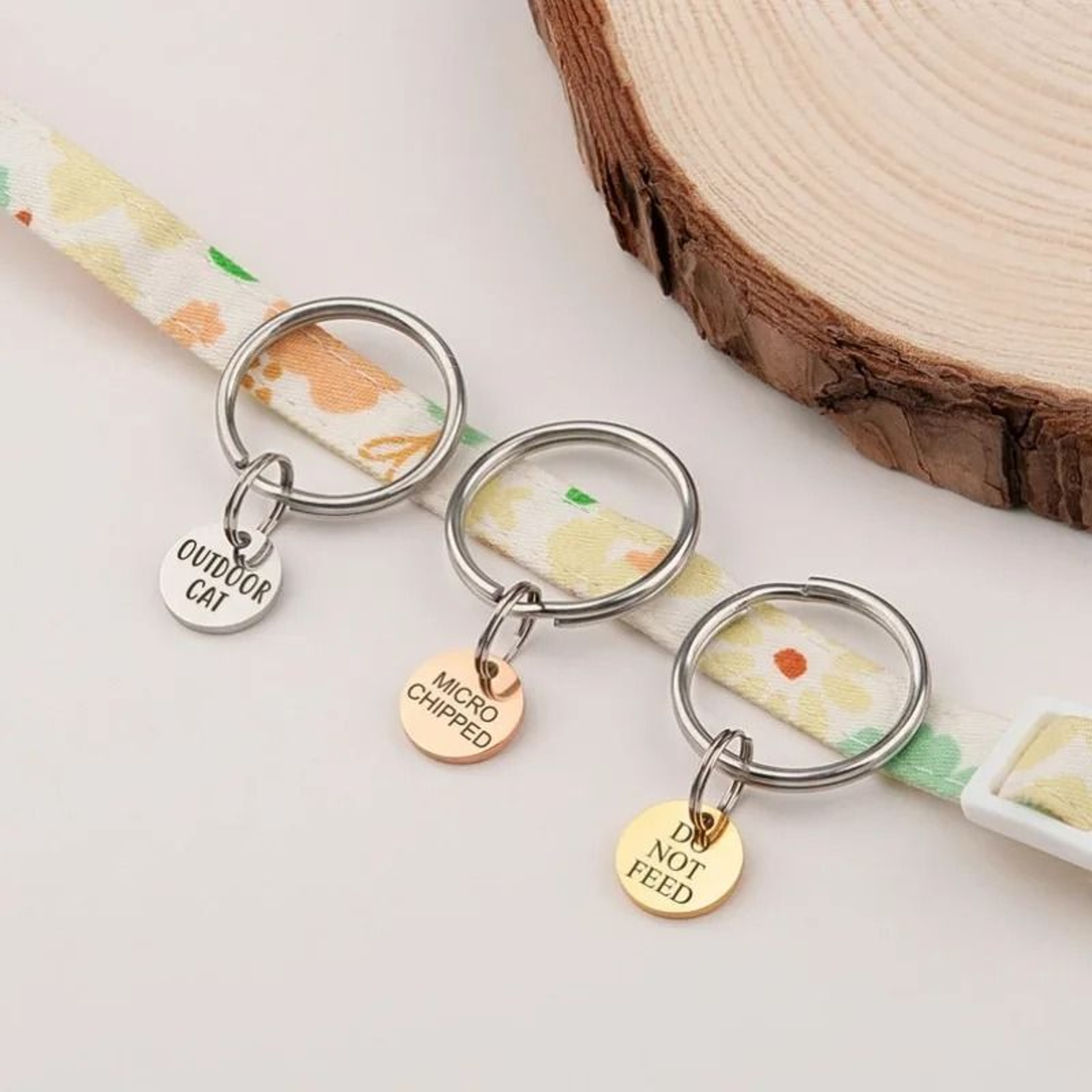 Personalized Mini Pet ID Tag For Cats Puppies And Anti Lost Collar Safety 8