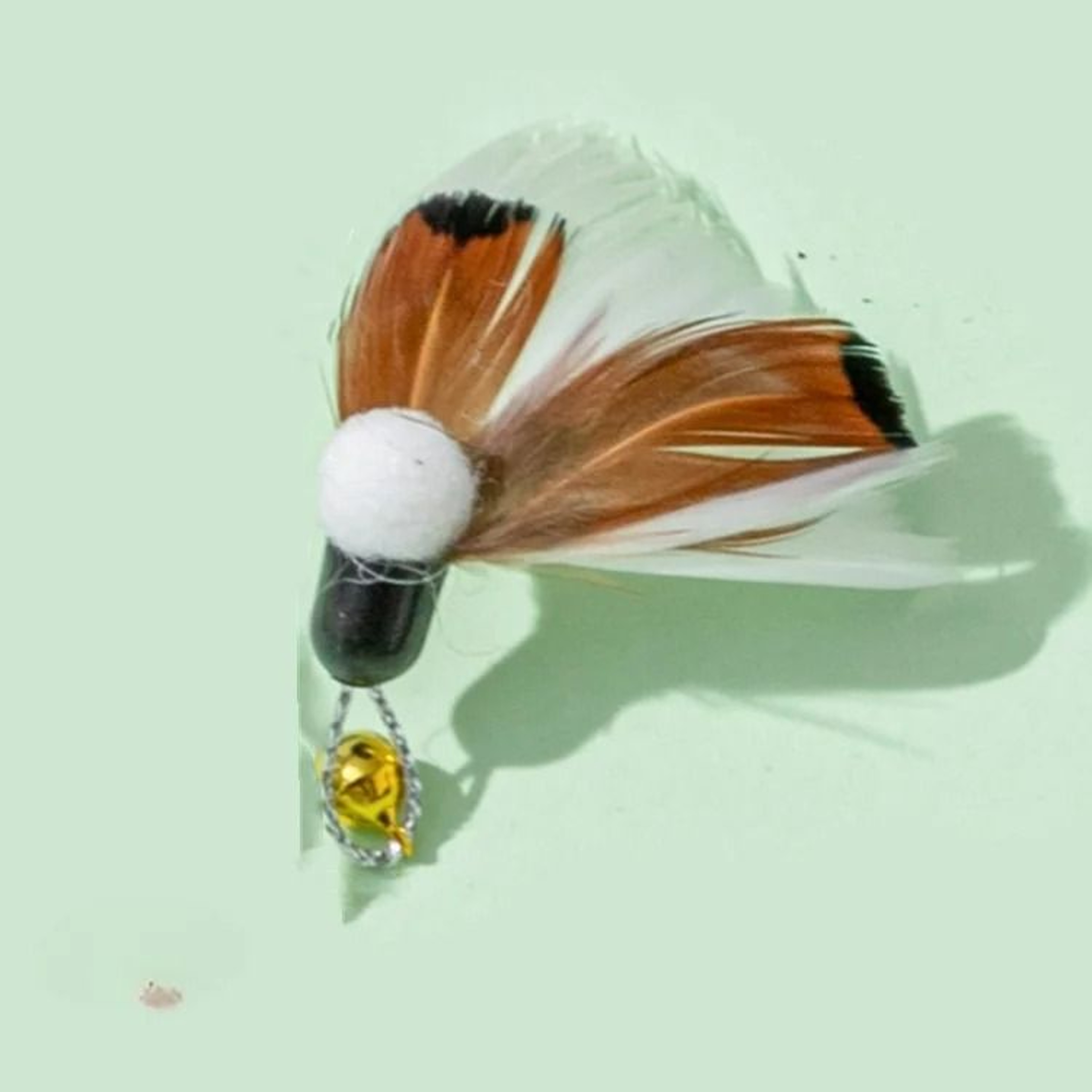 Interactive Cat Feather Replacement Toy With Bell For Teaser Wand Play 8