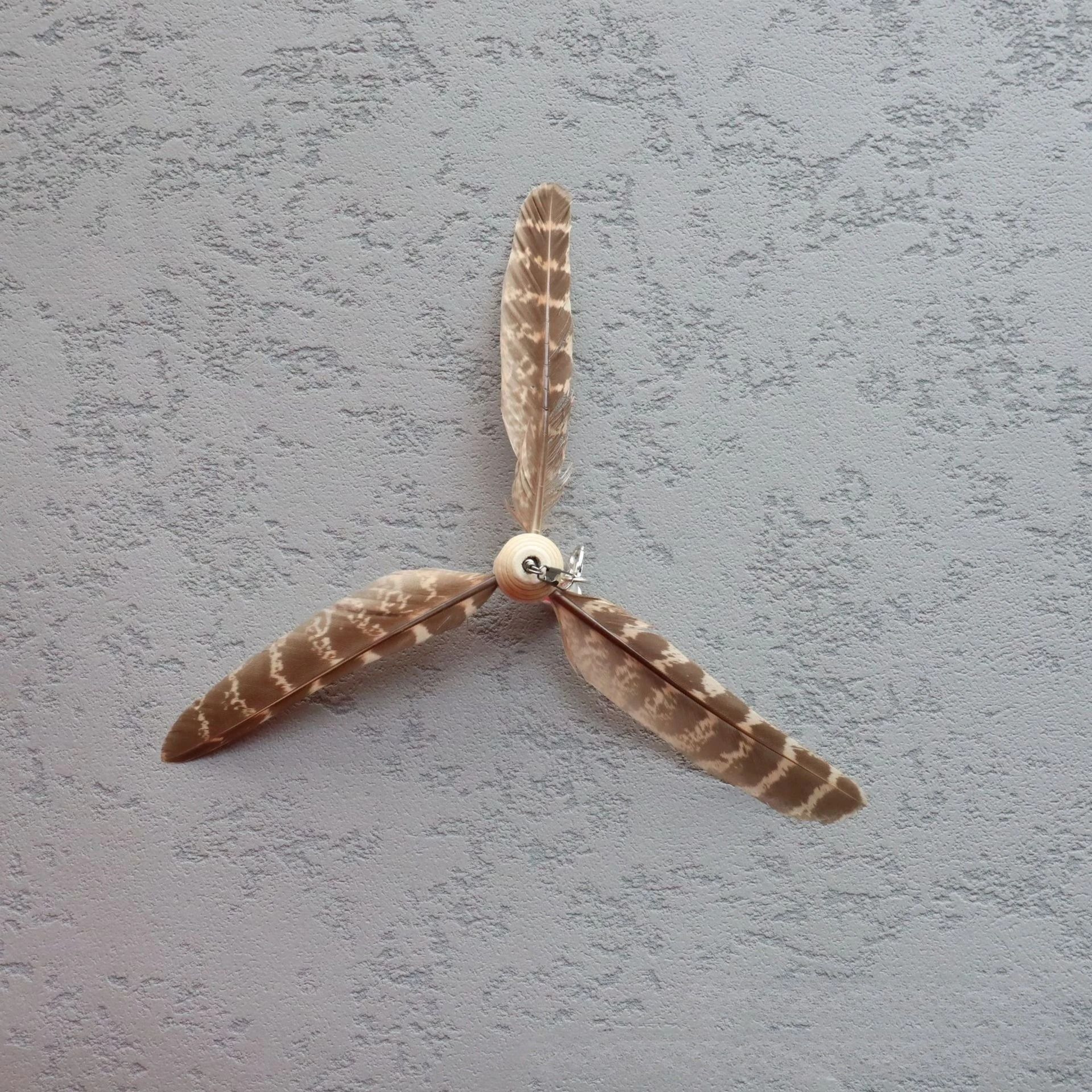 Rotating Feather Cat Teaser Stick For Interactive Chasing And Indoor Play 7