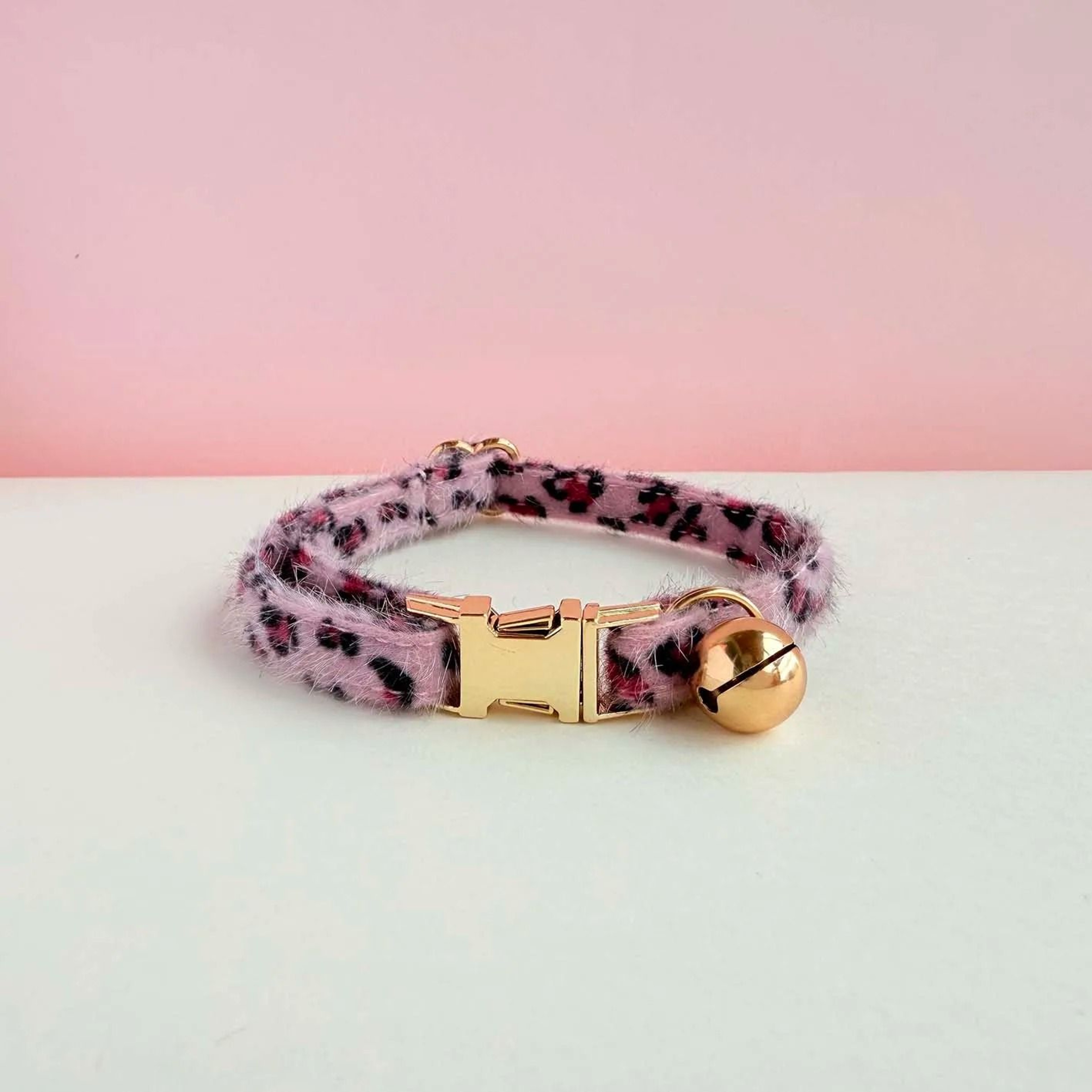 Personalized Leopard Print Cat Collar With Bell For Kittens Puppies And Small Pets 2