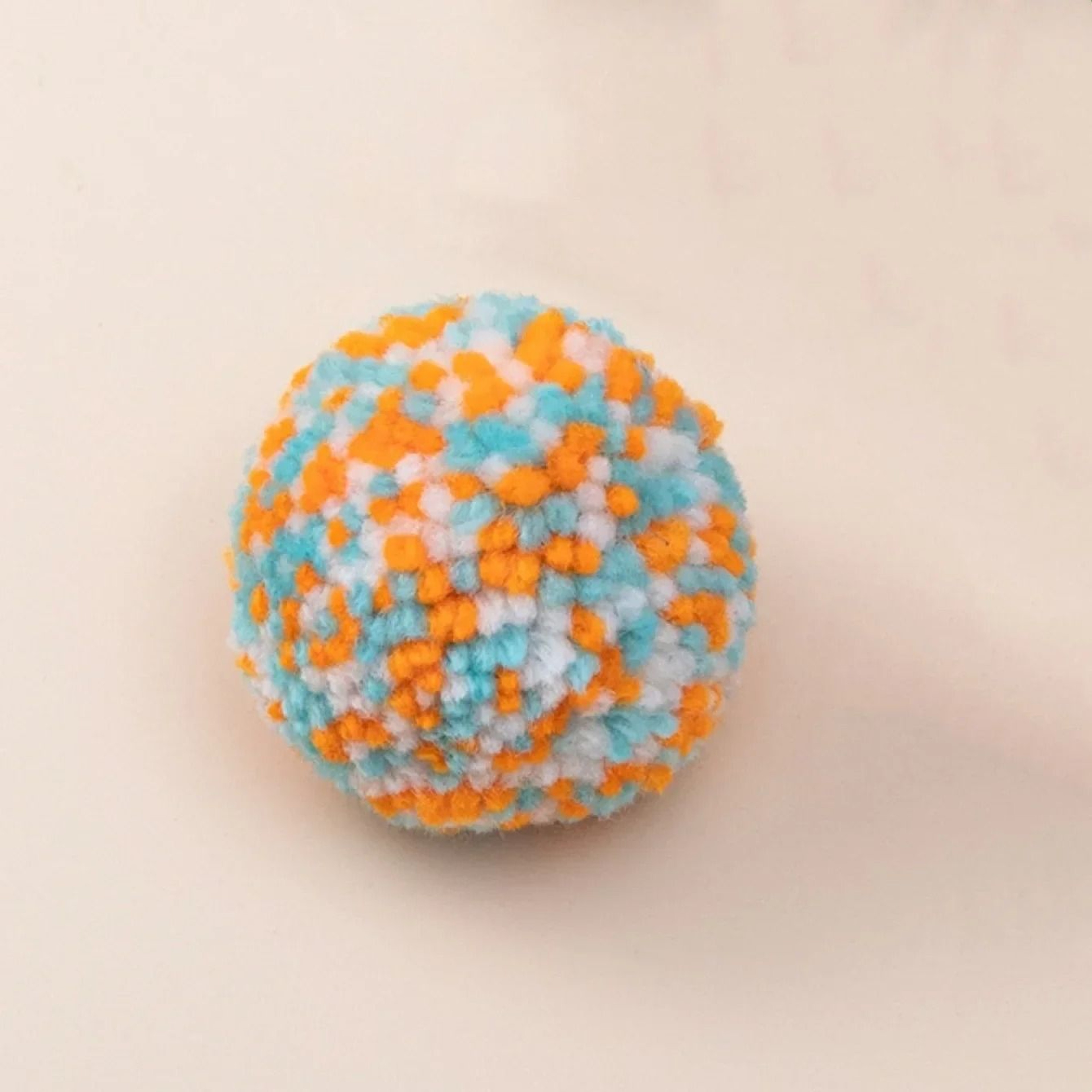 Cartoon Yarn Cat Toy Ball Scratch Resistant Interactive Play Toy For Indoor Cats 7