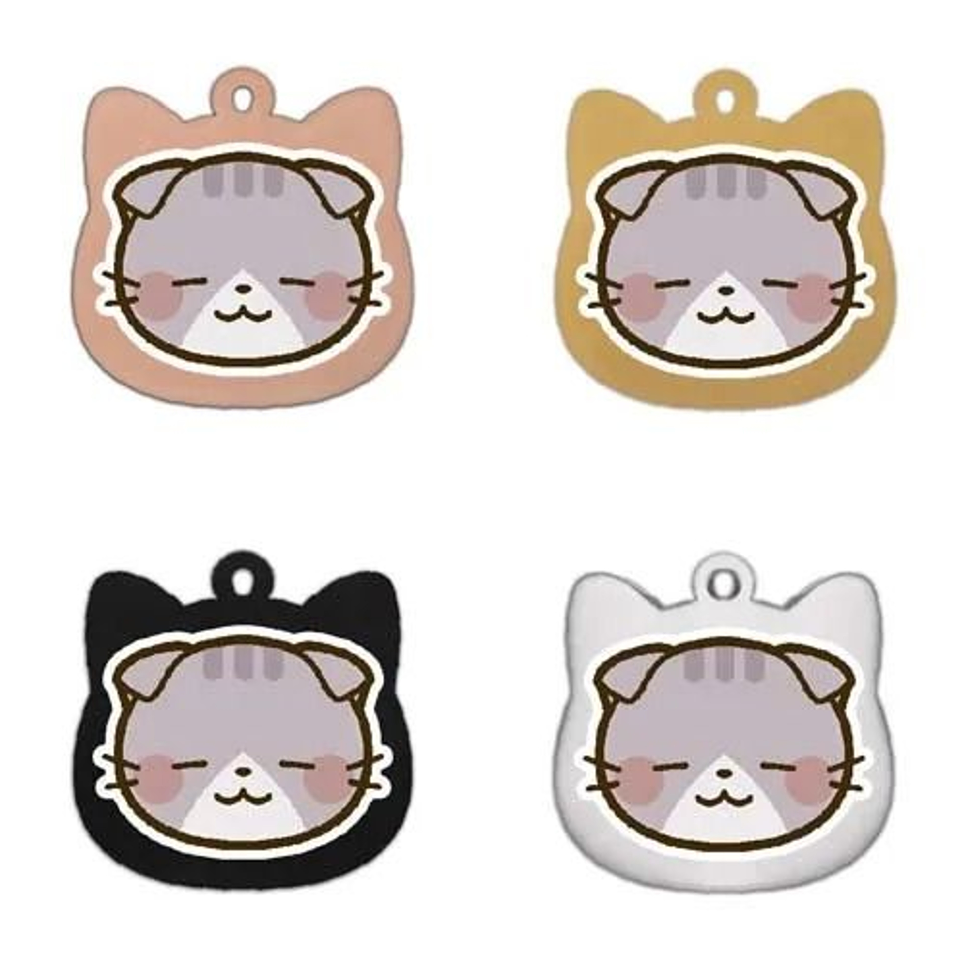Personalized Cat Tag Stainless Steel Engraved Pet ID Pendant For Kittens And Cats 13